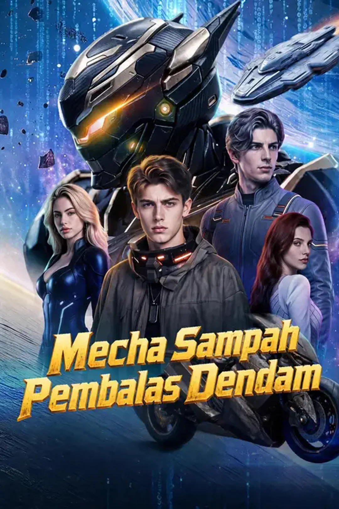Poster Mecha Sampah Pembalas Dendam