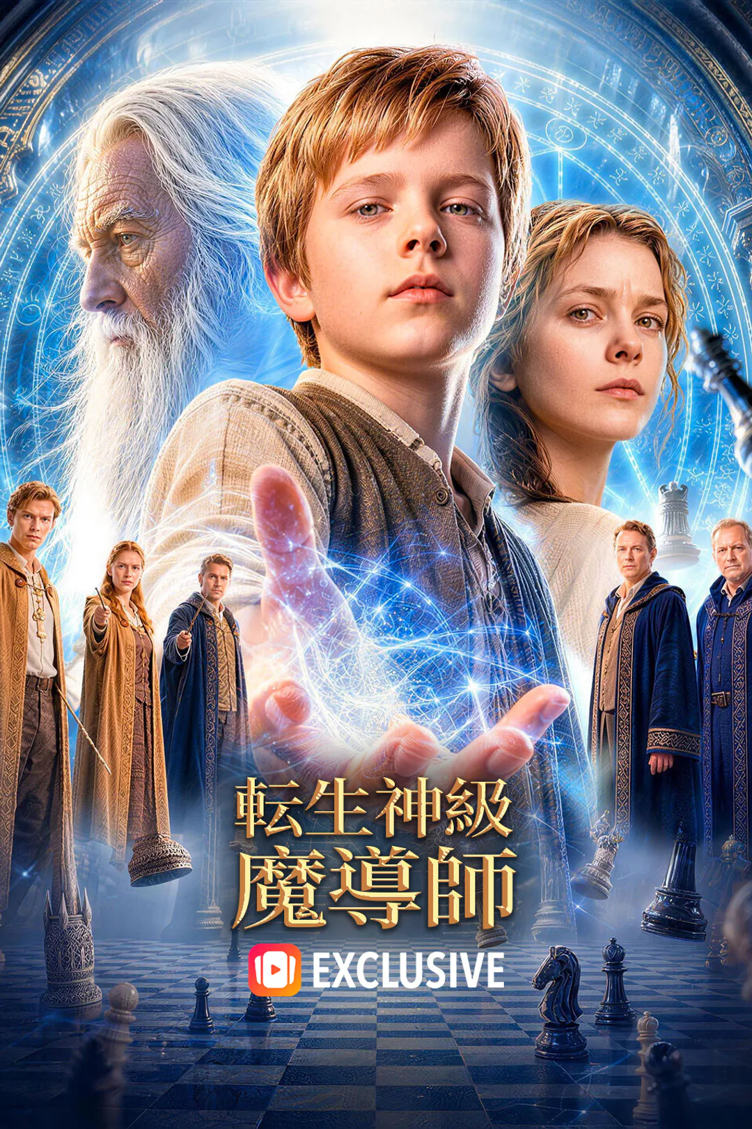 転生神級魔導師のポスター