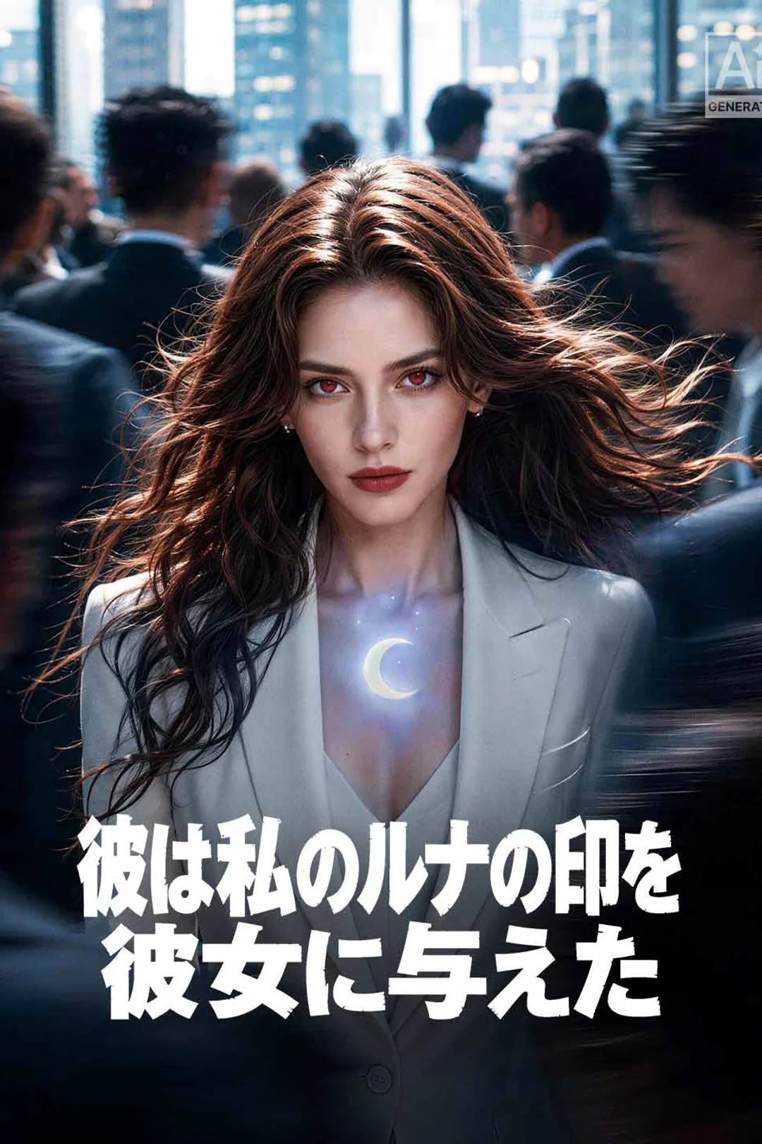彼は私のルナの印を彼女に与えたのポスター