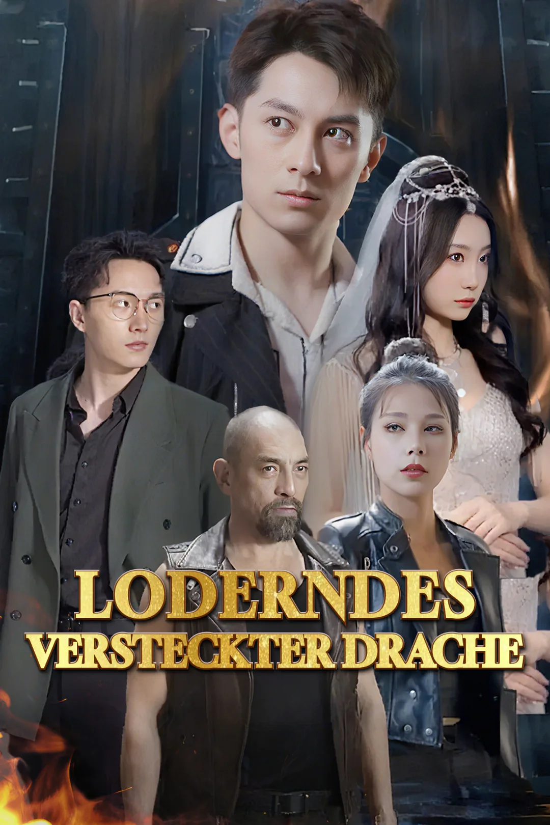 Poster von Loderndes versteckter Drache