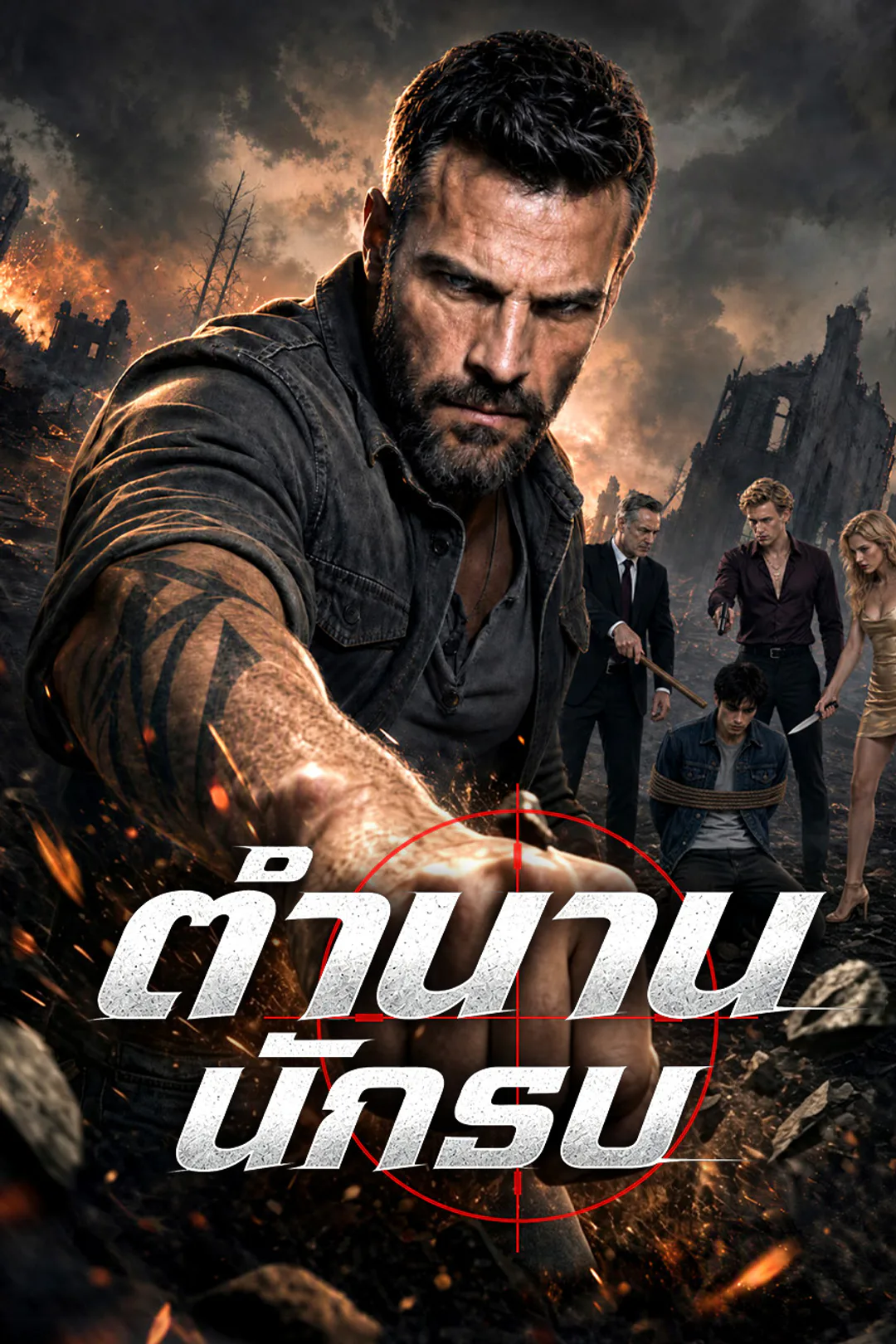 โปสเตอร์ ตำนานนักรบ（ฉบับพากย์ ）