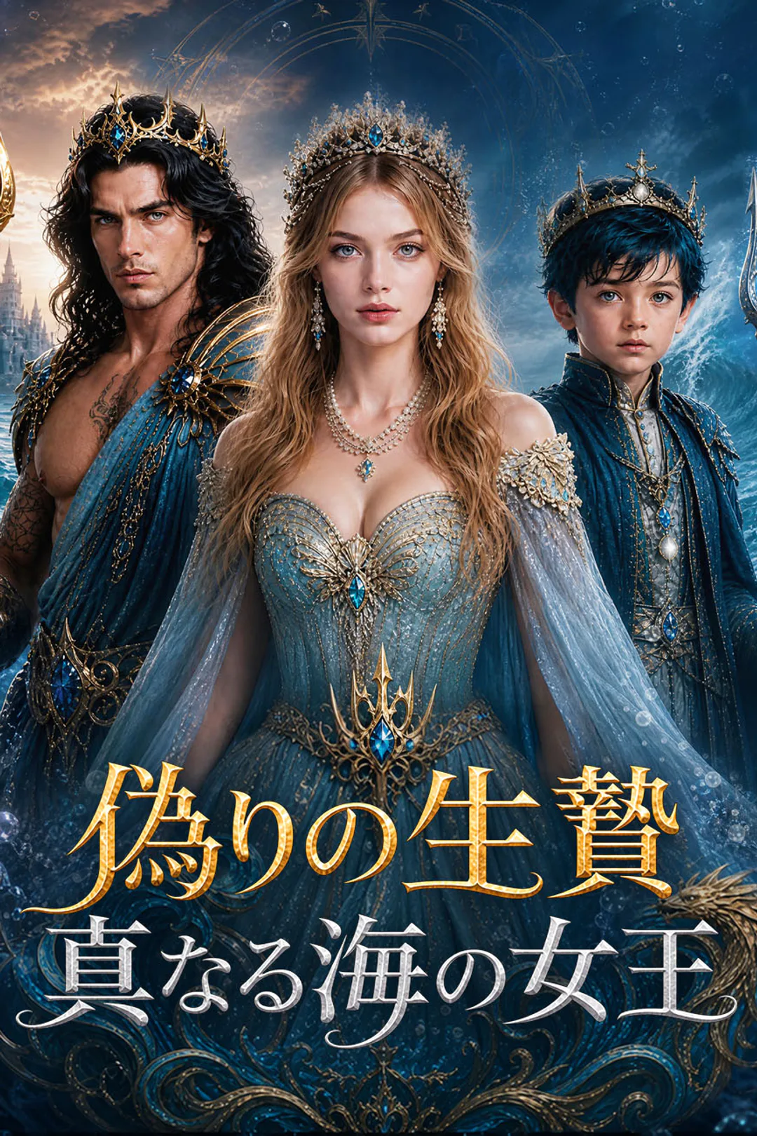 偽りの生贄、真なる海の女王のポスター