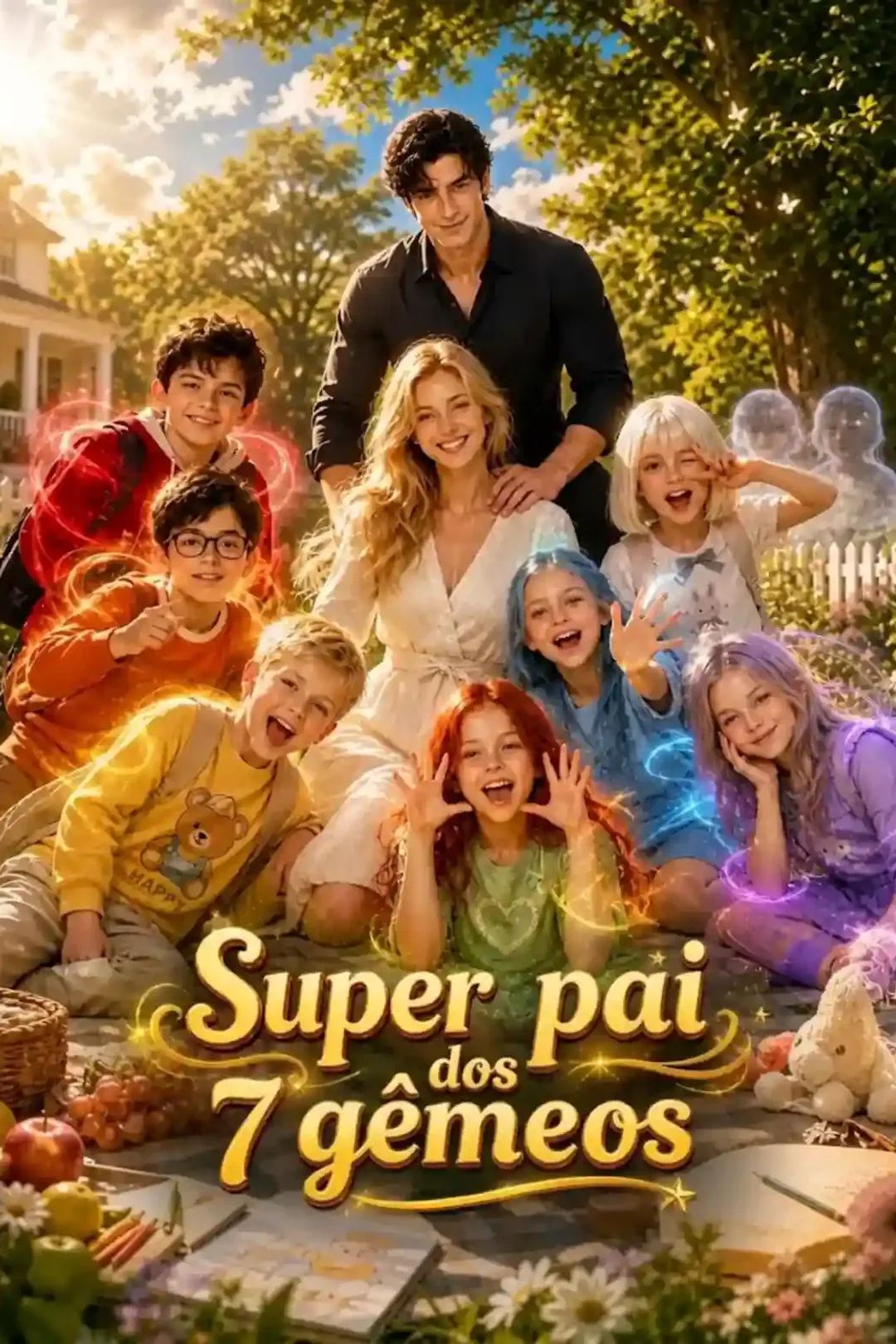 Pôster de O pai dos sete bebês