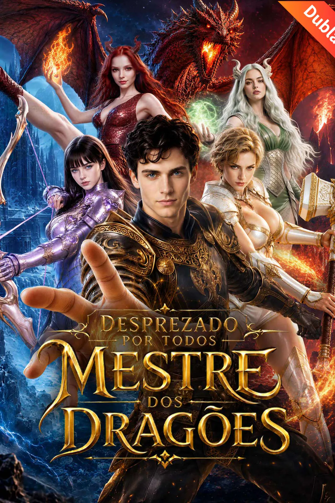 Pôster de Desprezado por Todos, Mestre dos Dragões