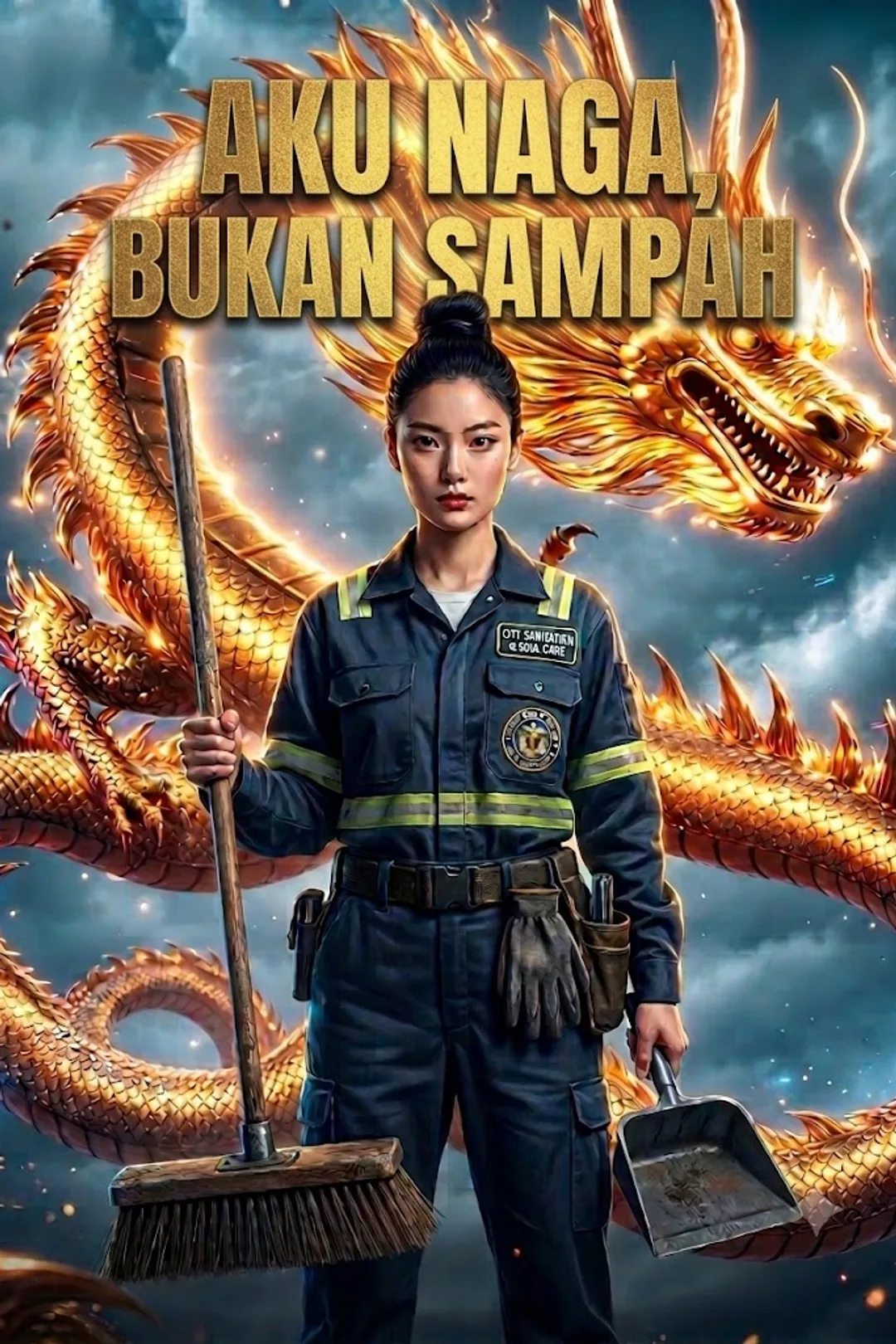 Poster Aku Naga, Bukan Sampah