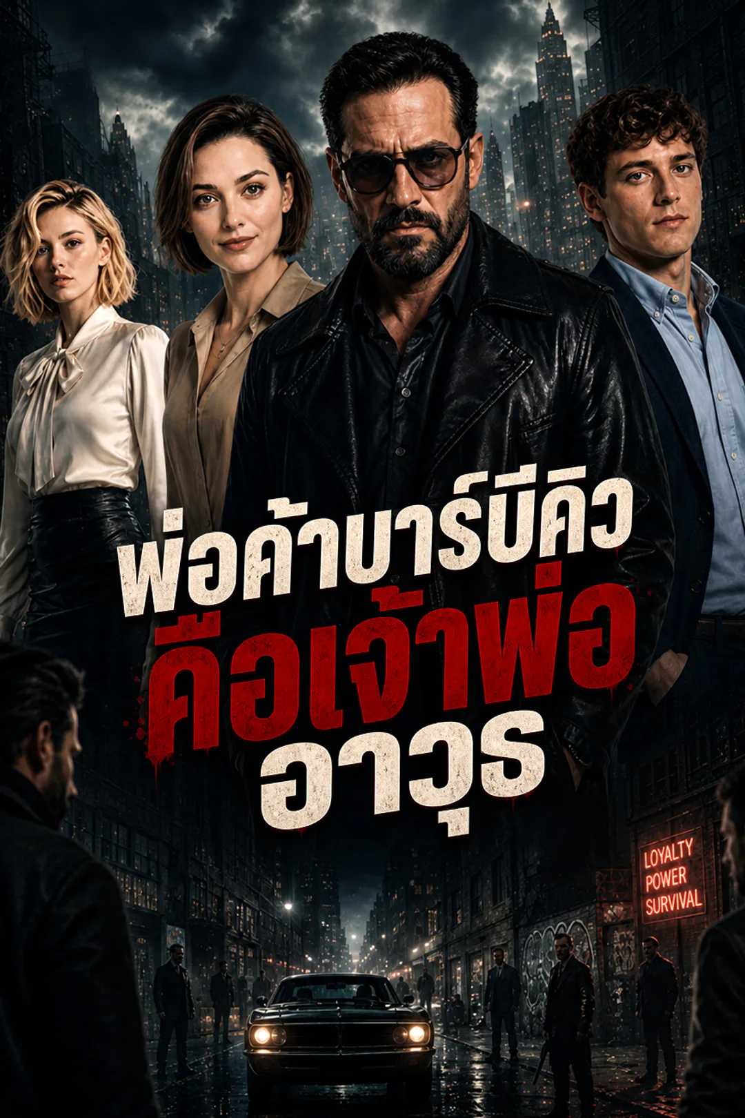 โปสเตอร์ พ่อค้าบาร์บีคิวคือเจ้าพ่ออาวุธ