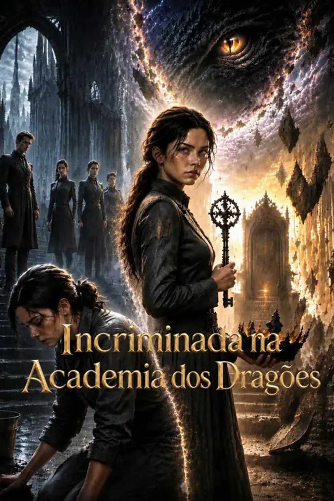 Pôster de Incriminada na Academia dos Dragões