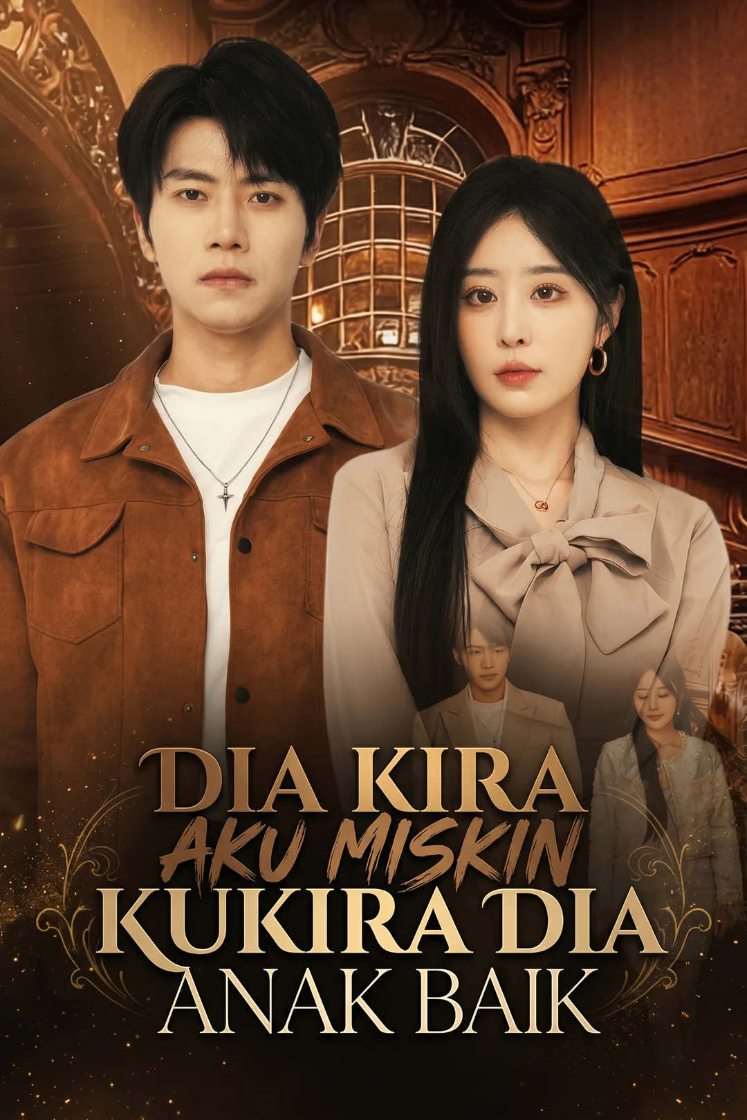 Poster Dia Kira Aku Miskin, Kukira Dia Anak Baik