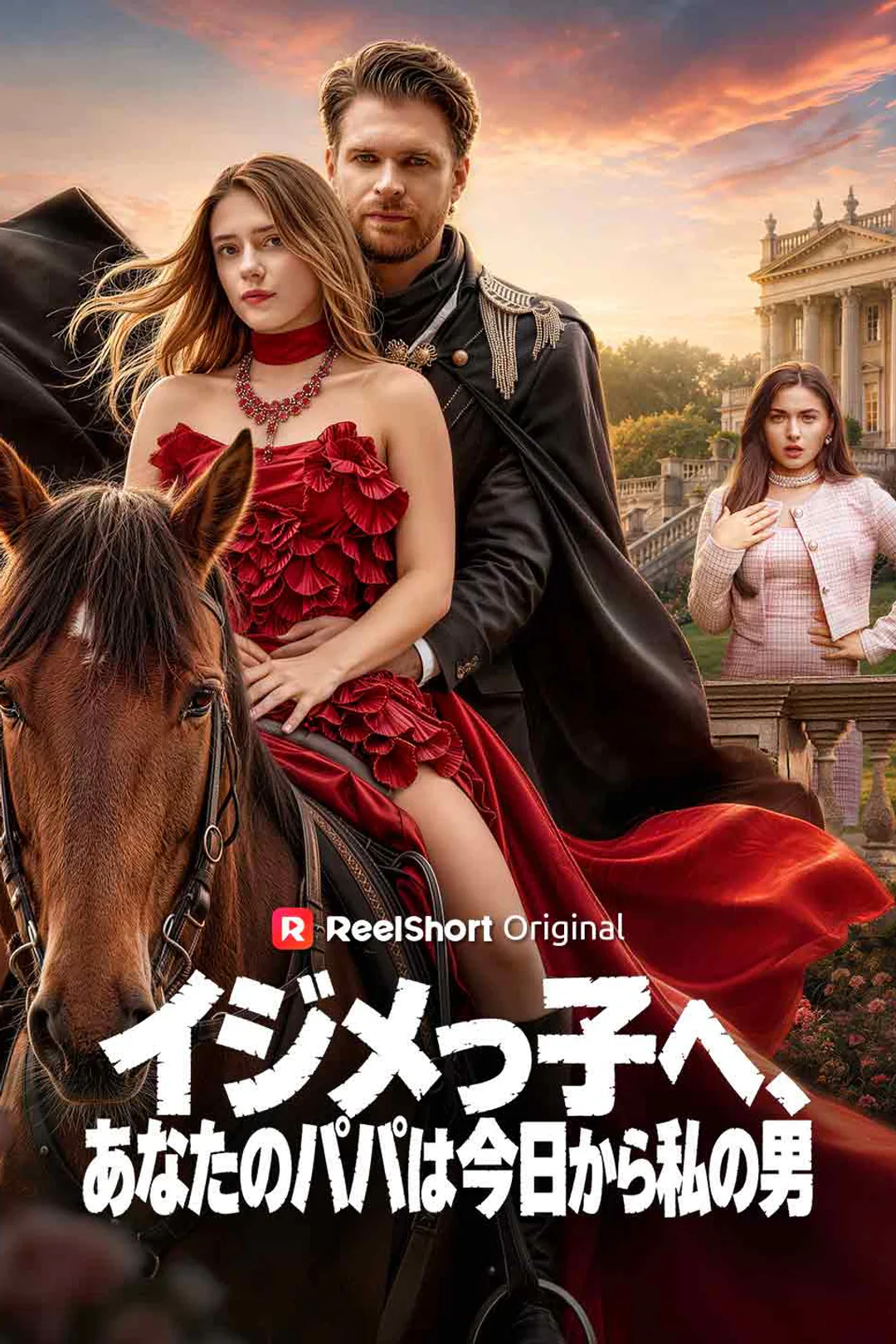 イジメっ子へ、あなたのパパは今日から私の男のポスター