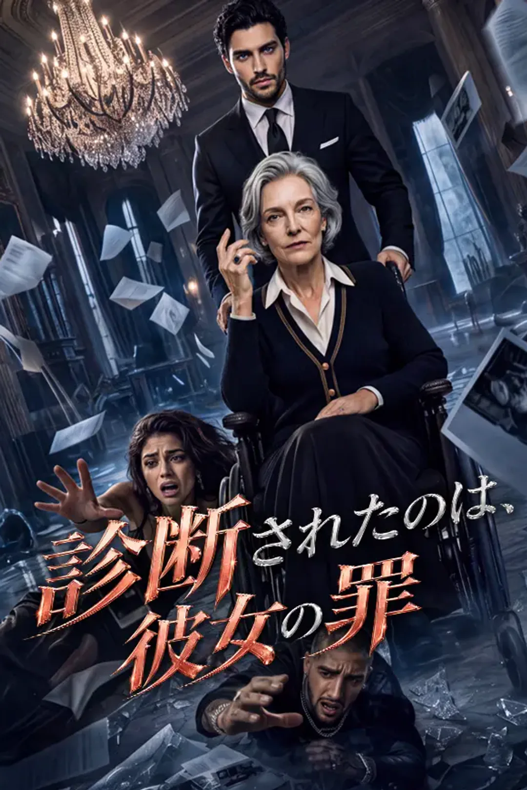 診断されたのは、彼女の罪のポスター