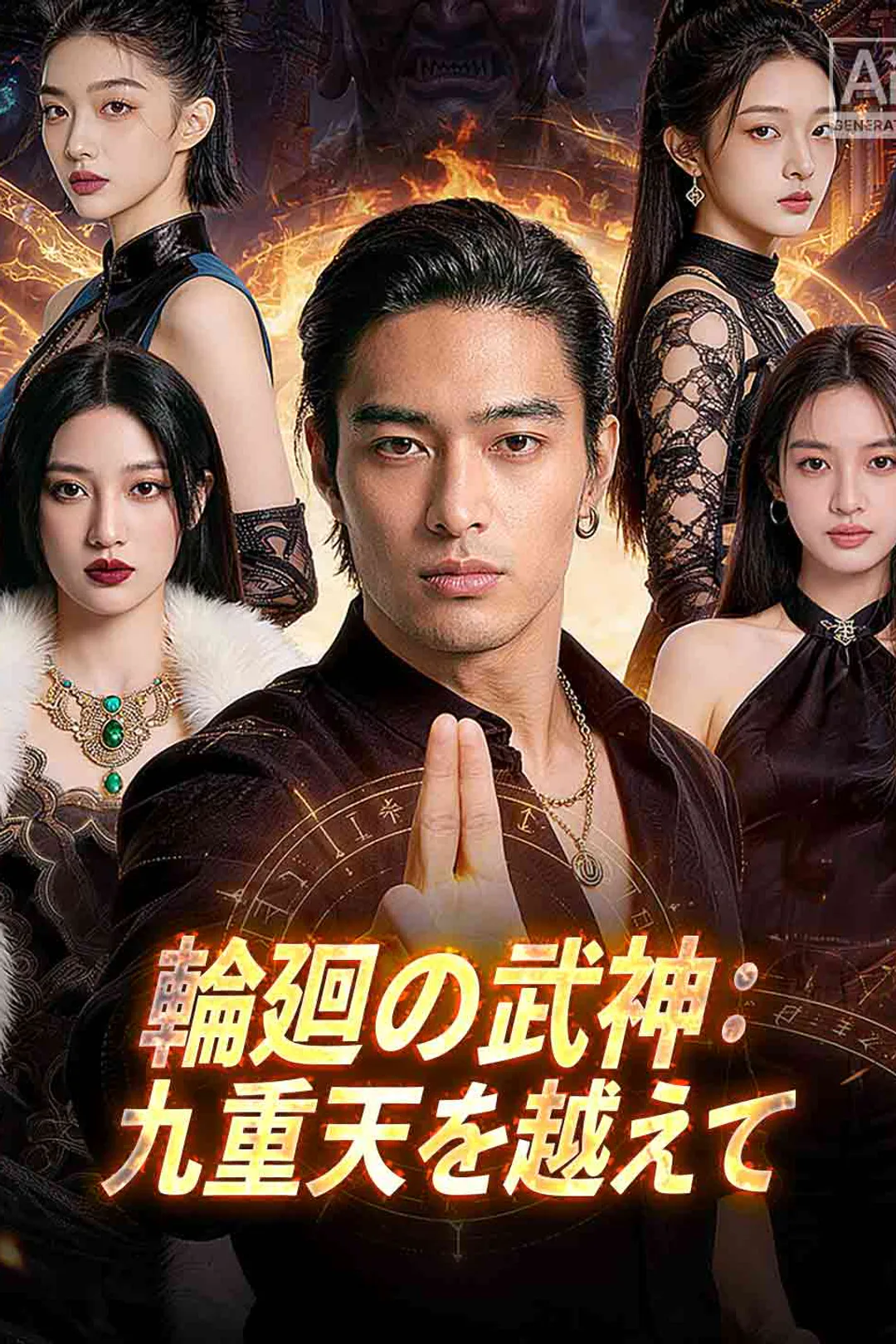 輪廻の武神:九重天を越えてのポスター