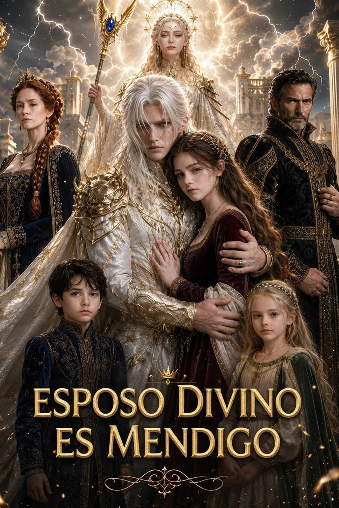 Póster de Esposo divino es mendigo