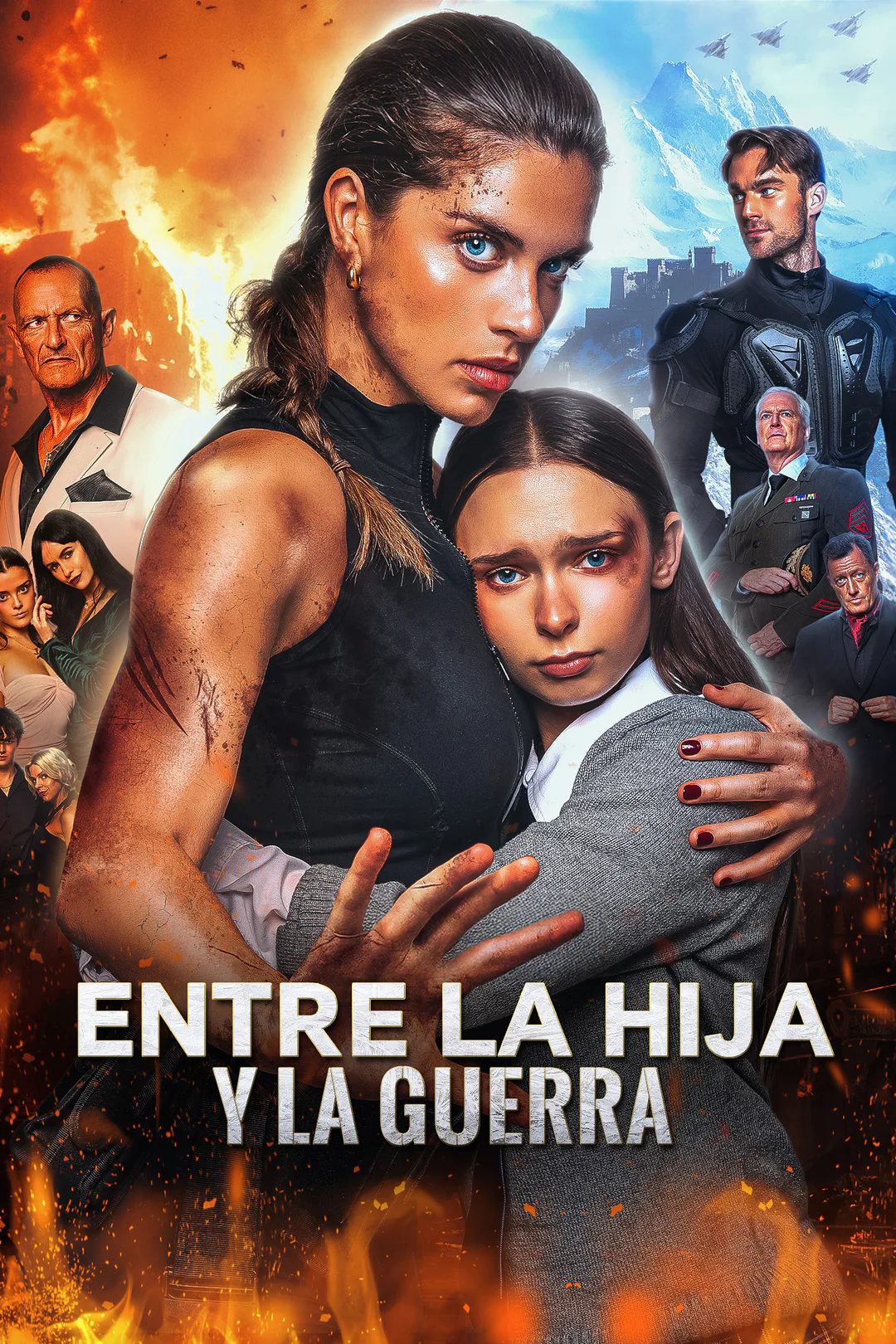 Póster de Entre la hija y la guerra