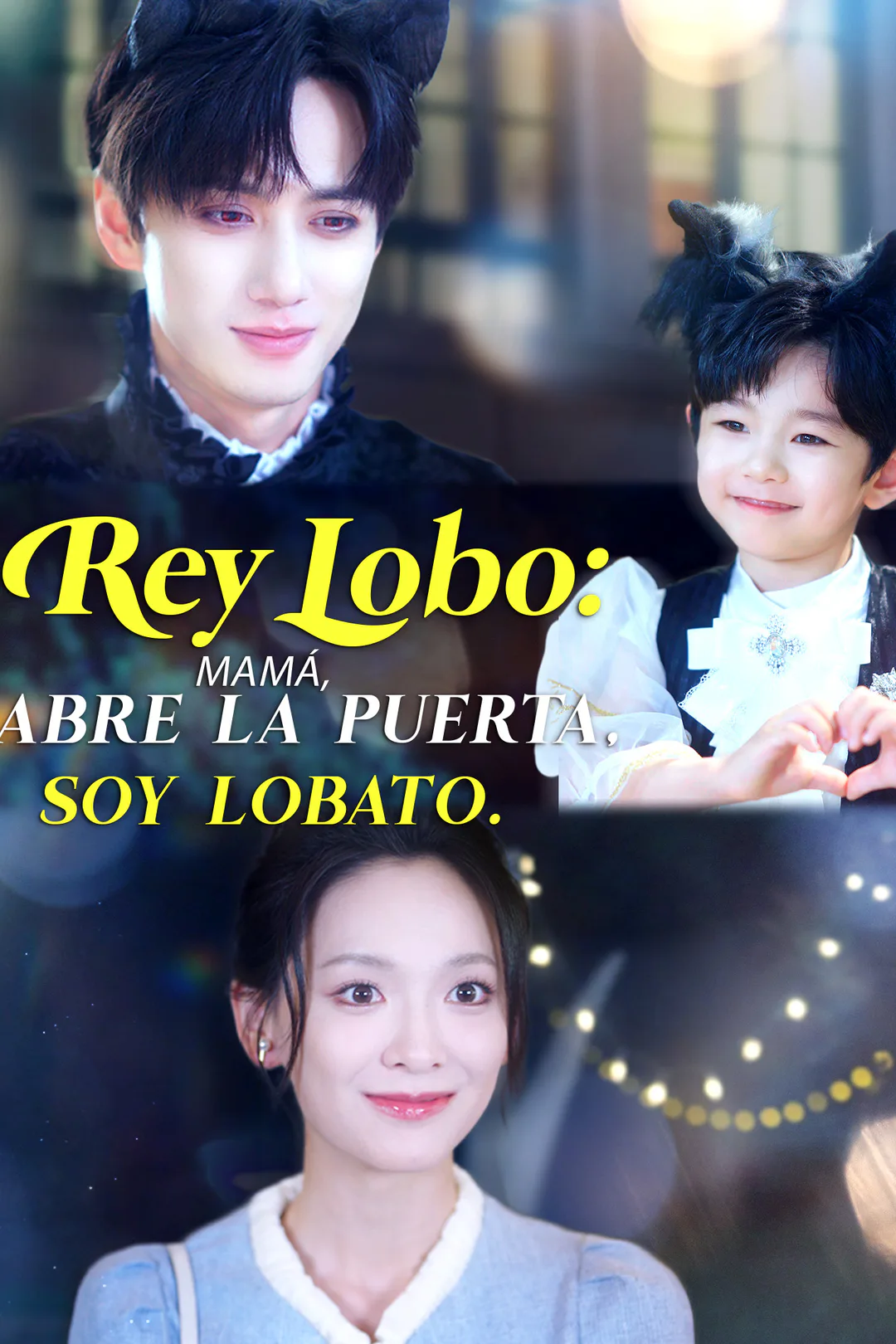 Póster de Rey Lobo: Mamá, abre la puerta, soy lobato.