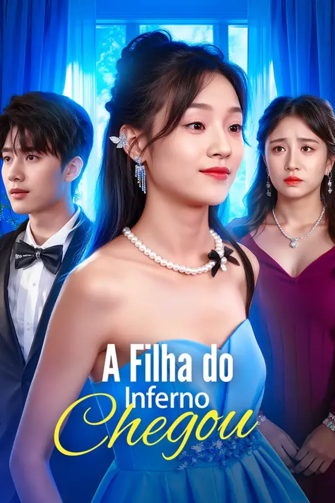 Pôster de A Filha do Inferno Chegou