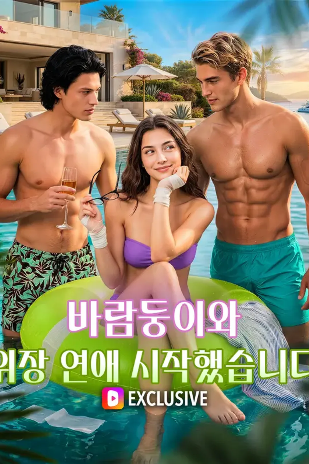 바람둥이와 위장 연애 시작했습니다 포스터