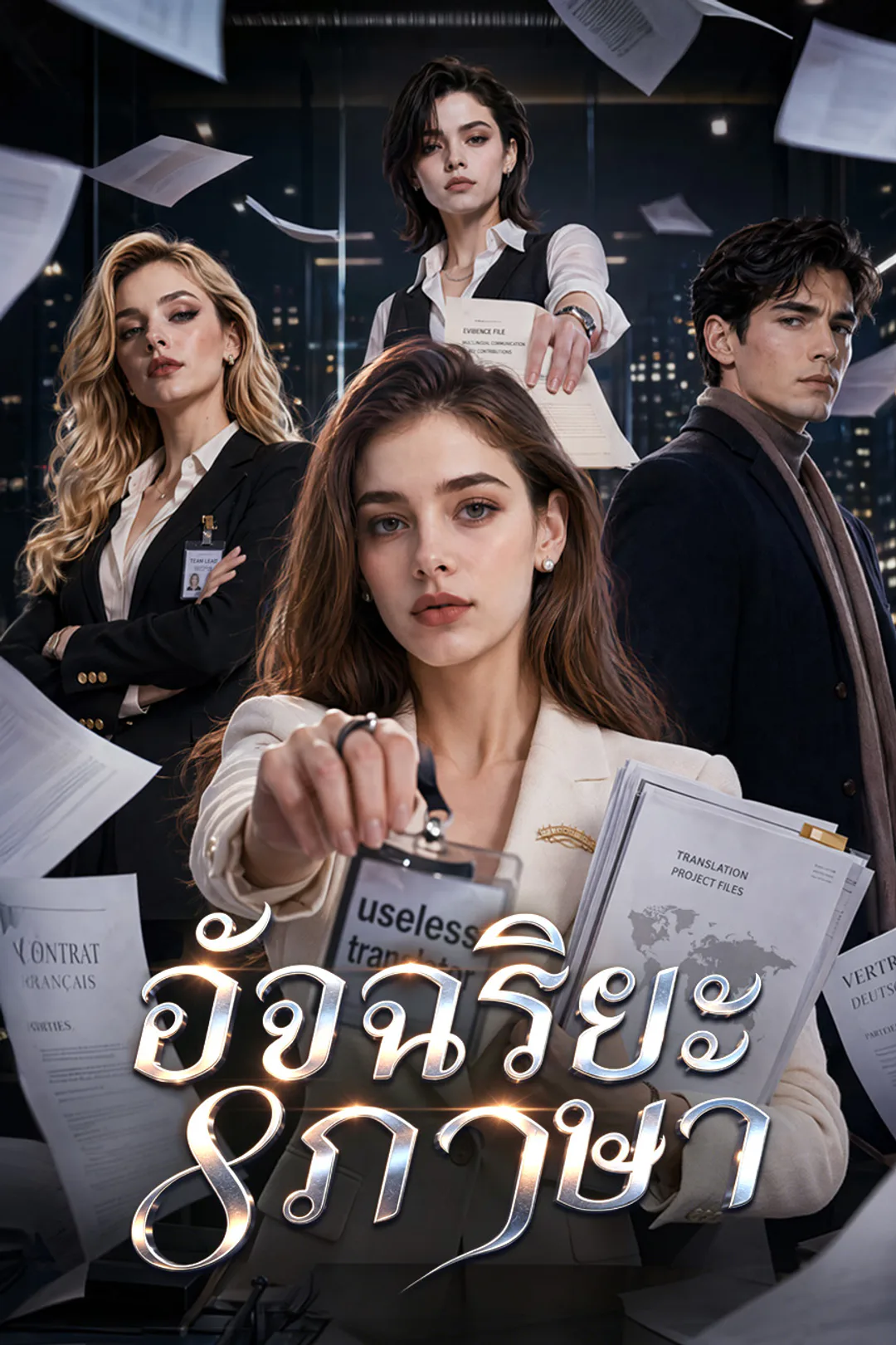 โปสเตอร์ อัจฉริยะ 8 ภาษา （ฉบับพากย์ ）