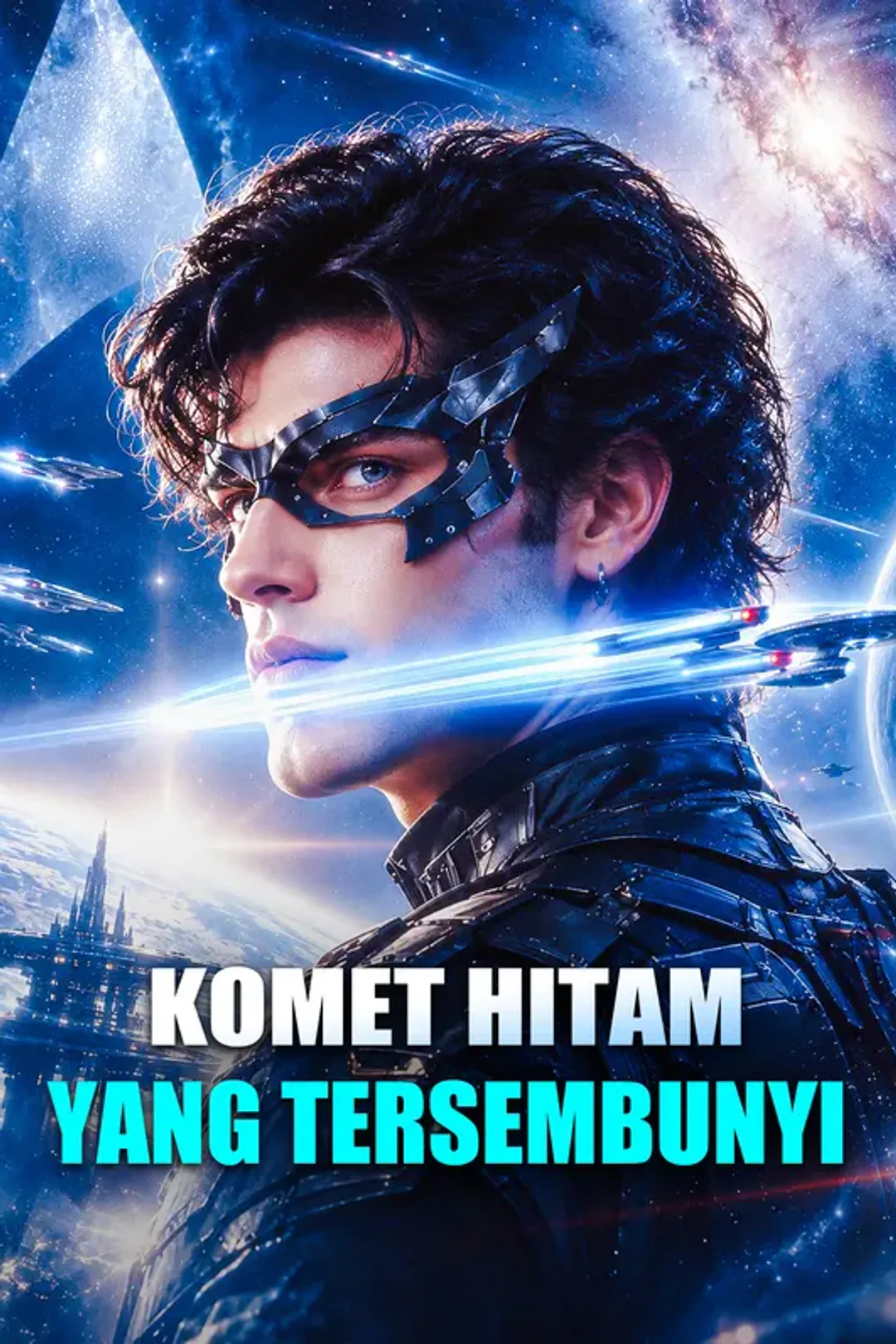 Poster Komet Hitam yang Tersembunyi