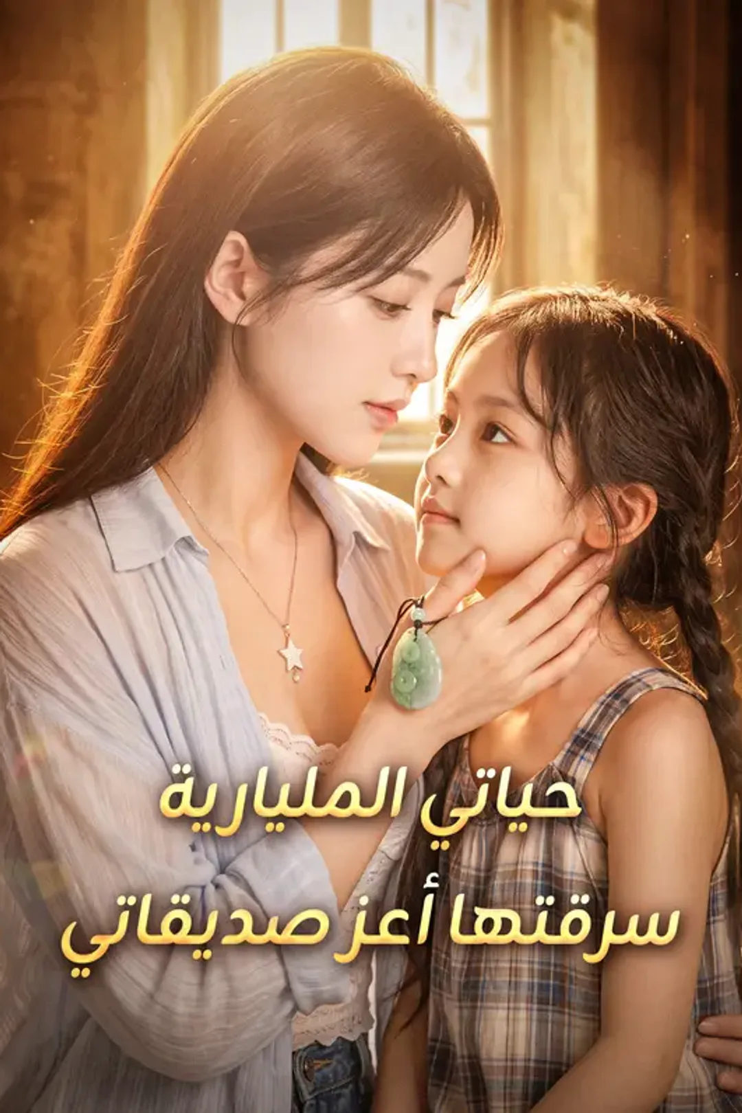 ملصق مسلسل «حياتي المليارية سرقتها أعز صديقاتي»