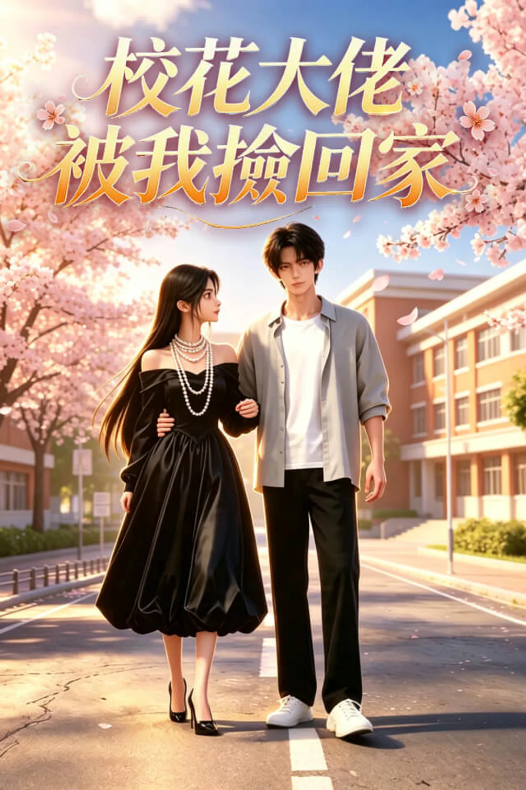 《校花大佬被我撿回家》海報