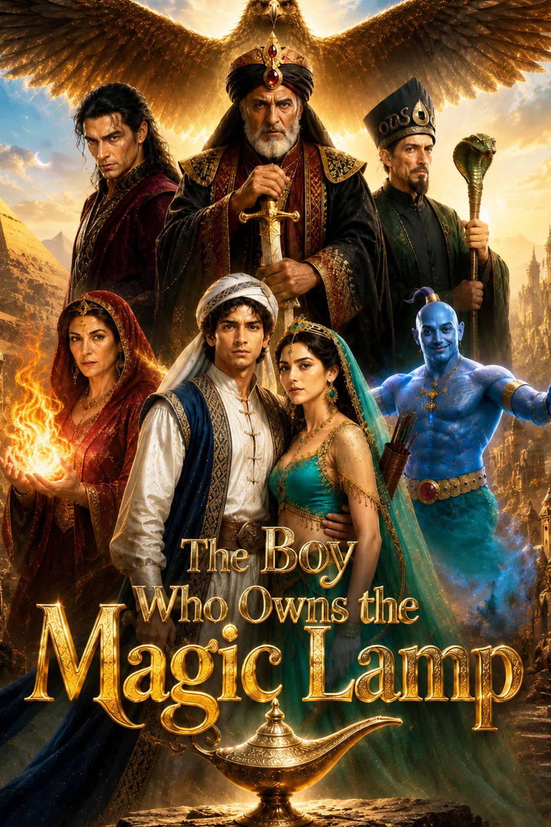The Boy Who Owns the Magic Lamp poster