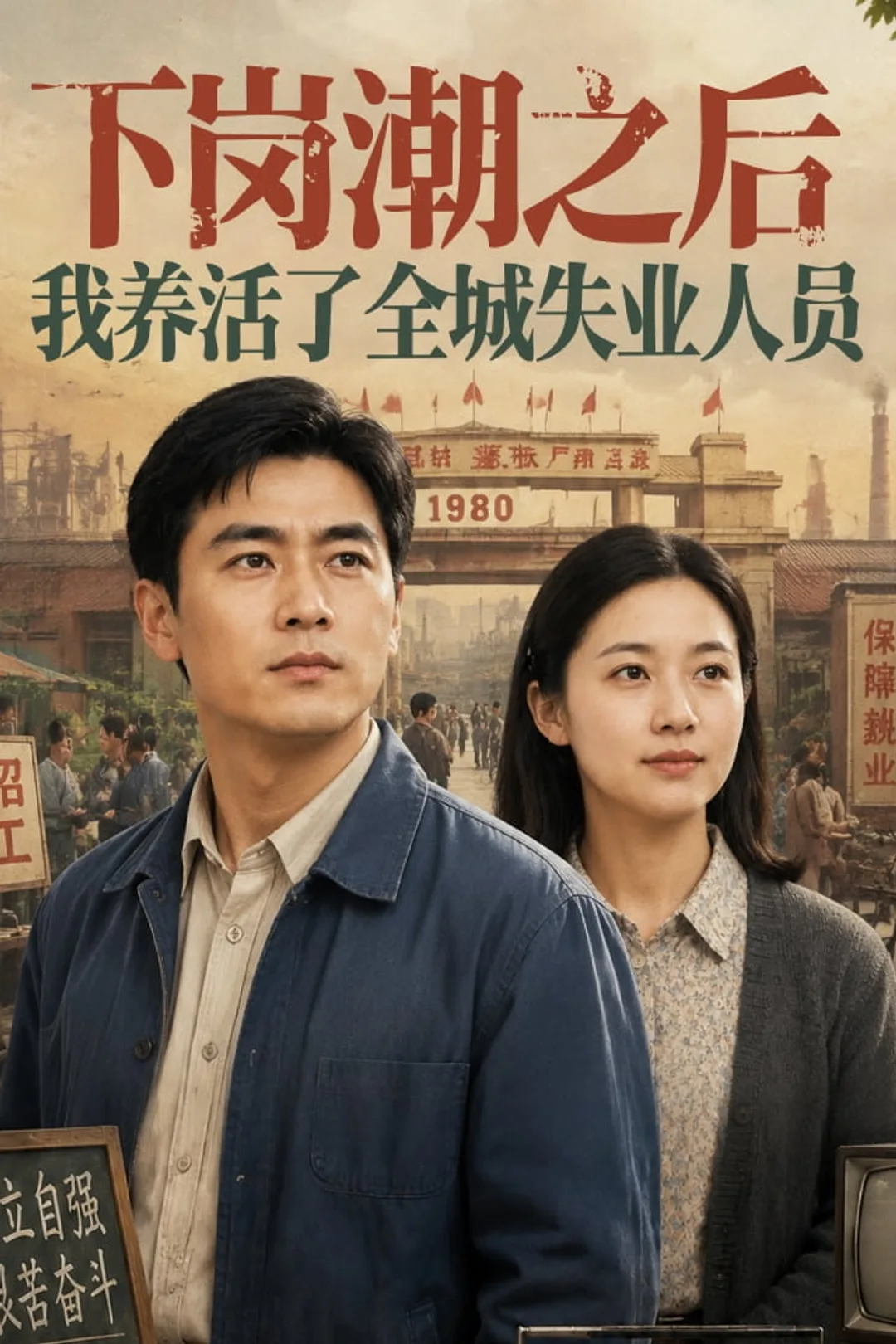 《下岗潮之后我养活了全城失业人员》海报