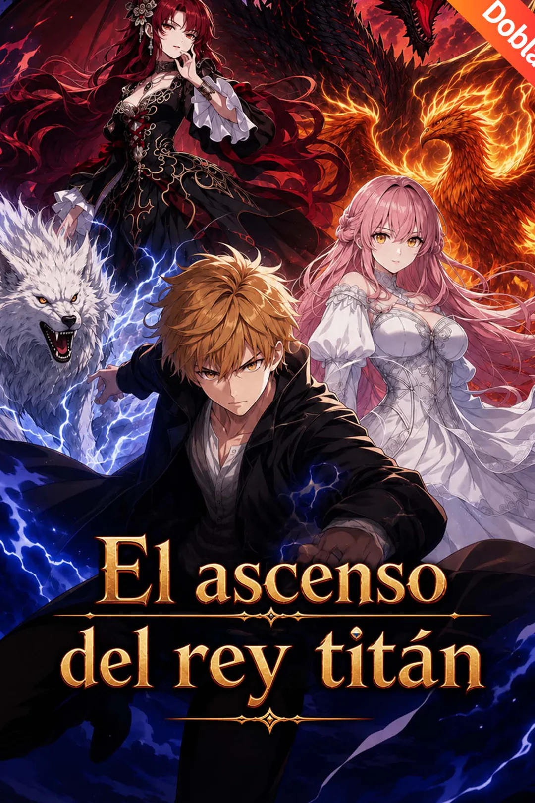 Póster de El ascenso del rey titán