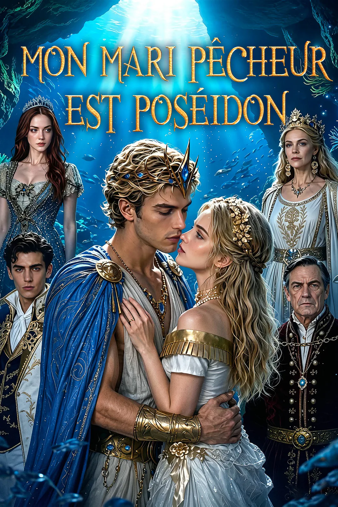 Affiche de Mon mari pêcheur est Poséidon