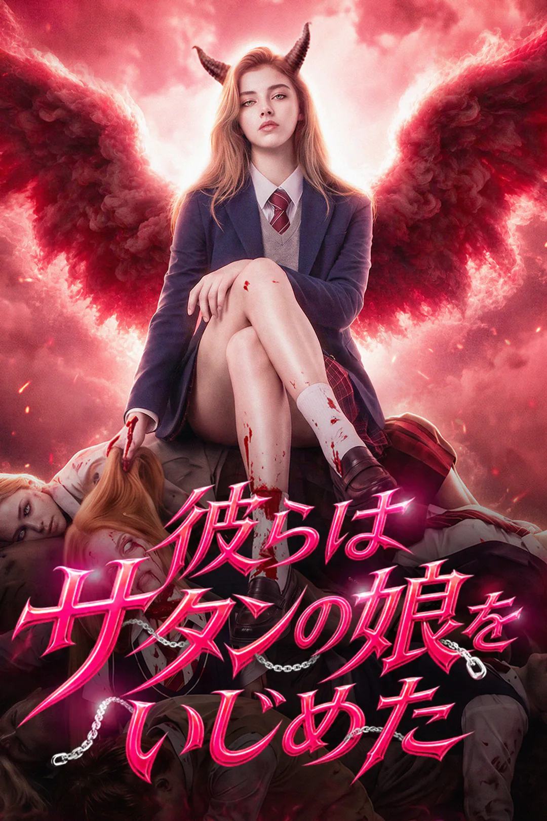 彼らはサタンの娘をいじめたのポスター