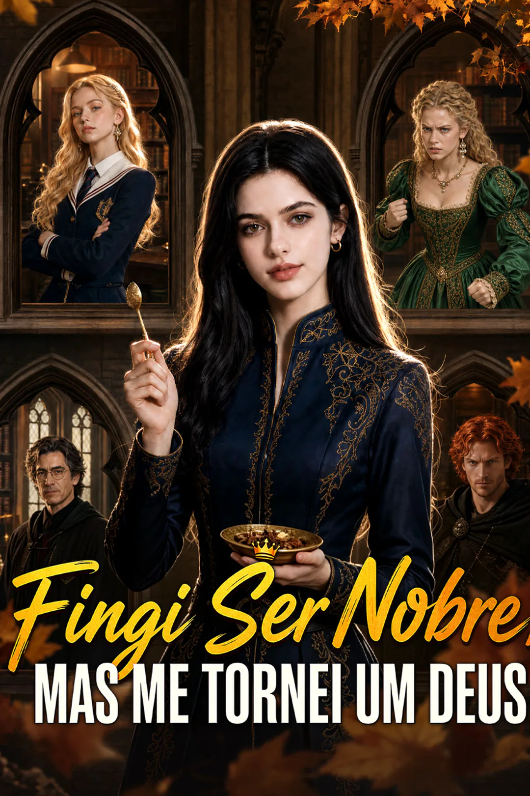 Pôster de Fingi Ser Nobre, Mas Me Tornei um Deus