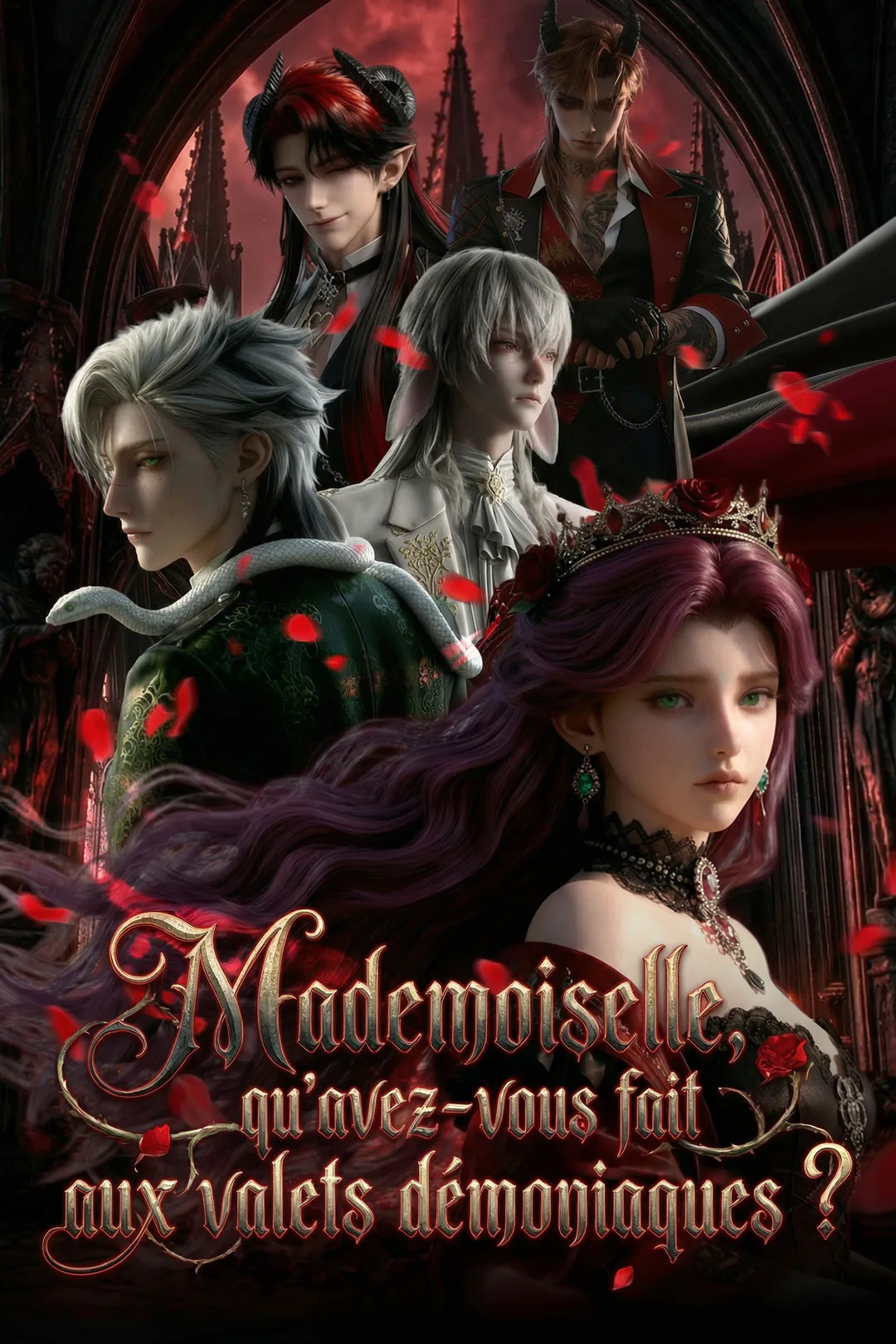 Affiche de Mademoiselle, qu'avez-vous fait aux valets démoniaques ?