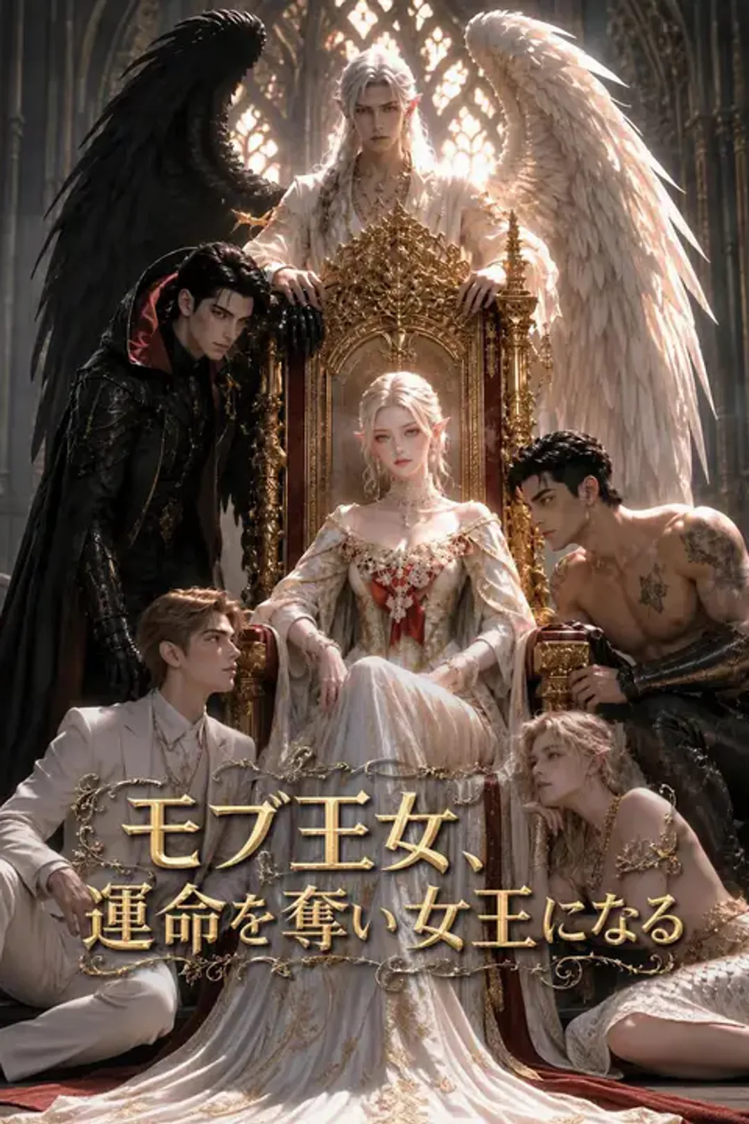 モブ王女、運命を奪い女王になるのポスター