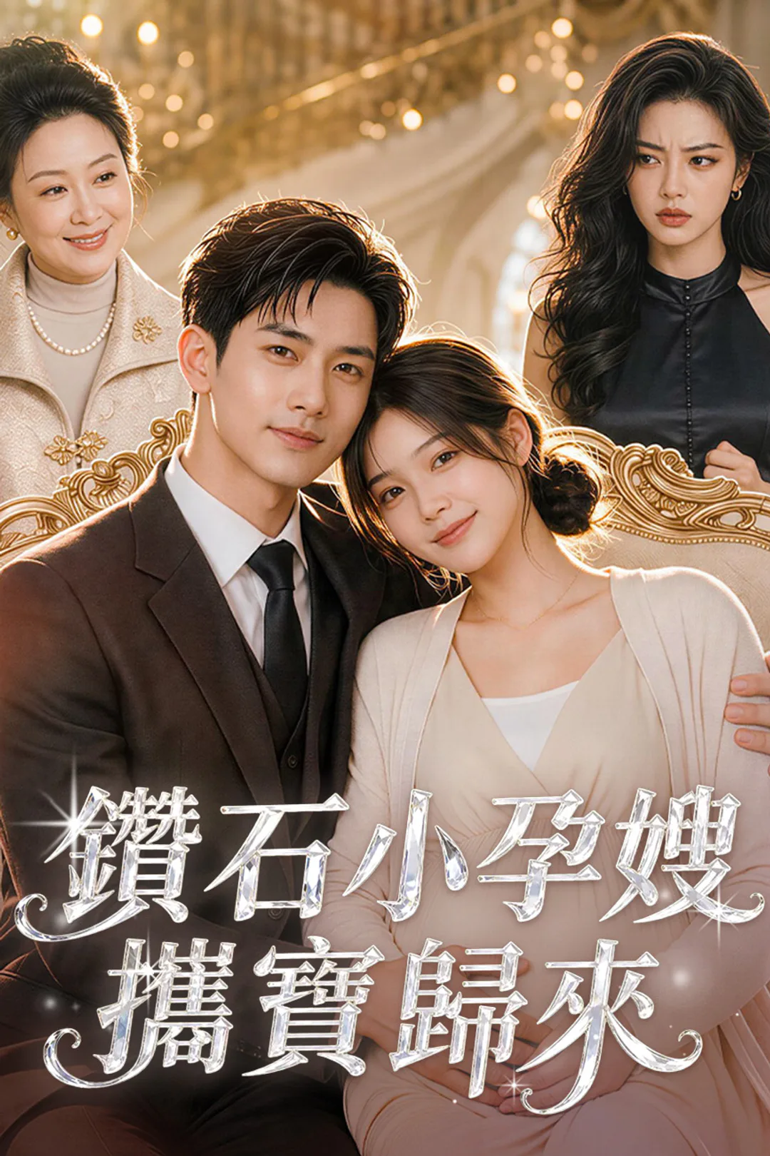 《鑽石小孕嫂攜寶歸來》海報