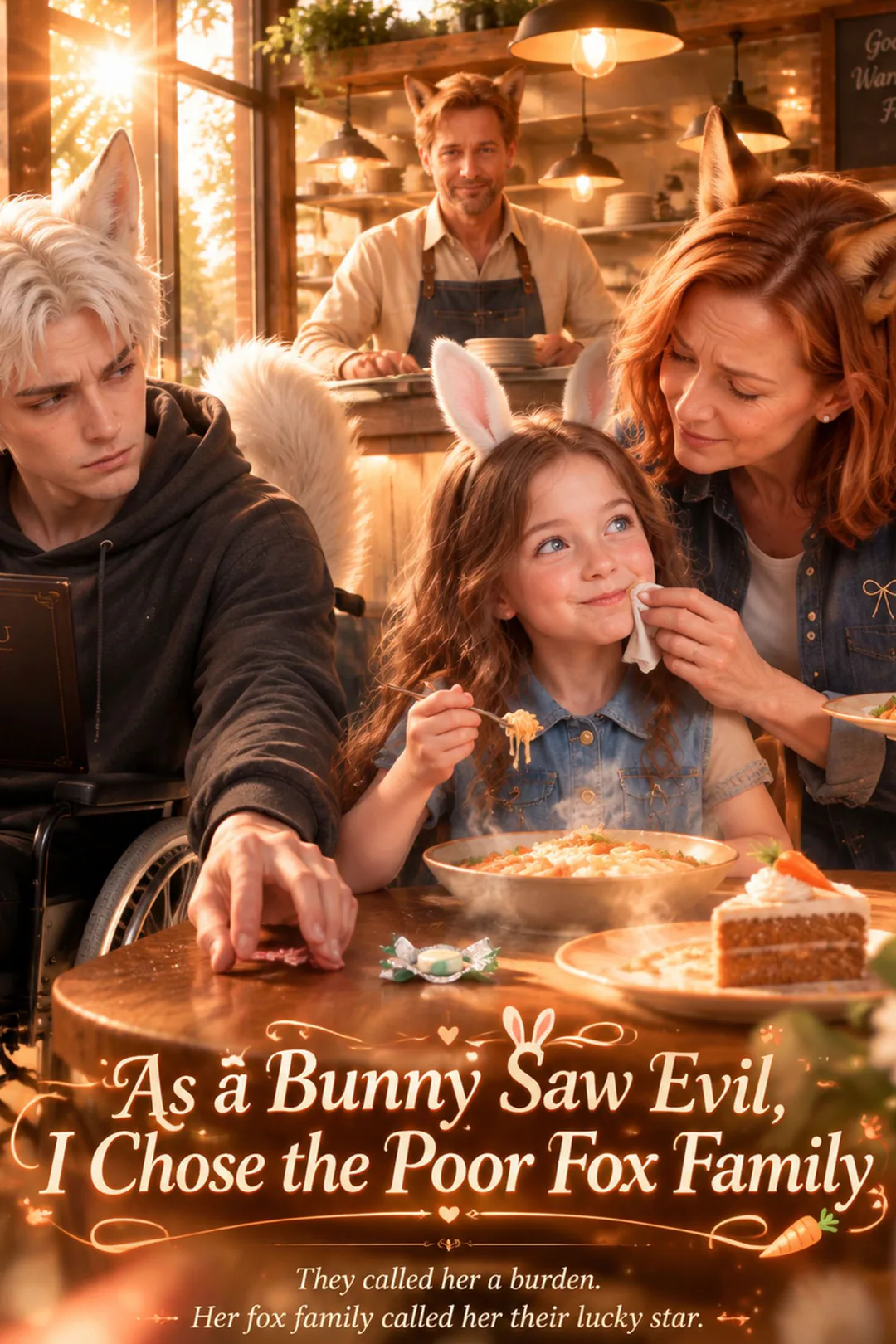 As a Bunny Saw Evil, I Chose the Poor Fox Family poster