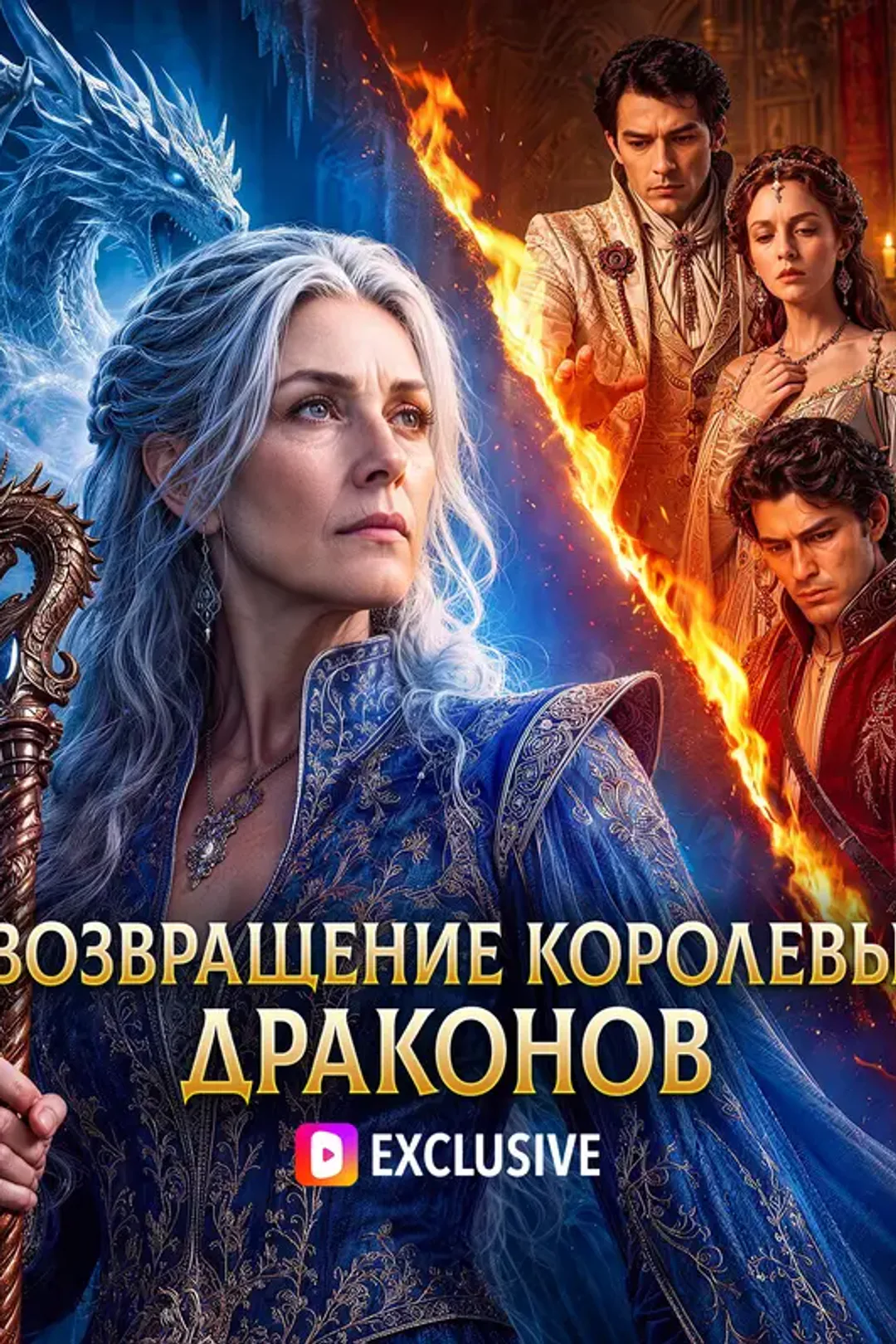 Постер сериала «Возвращение королевы драконов»