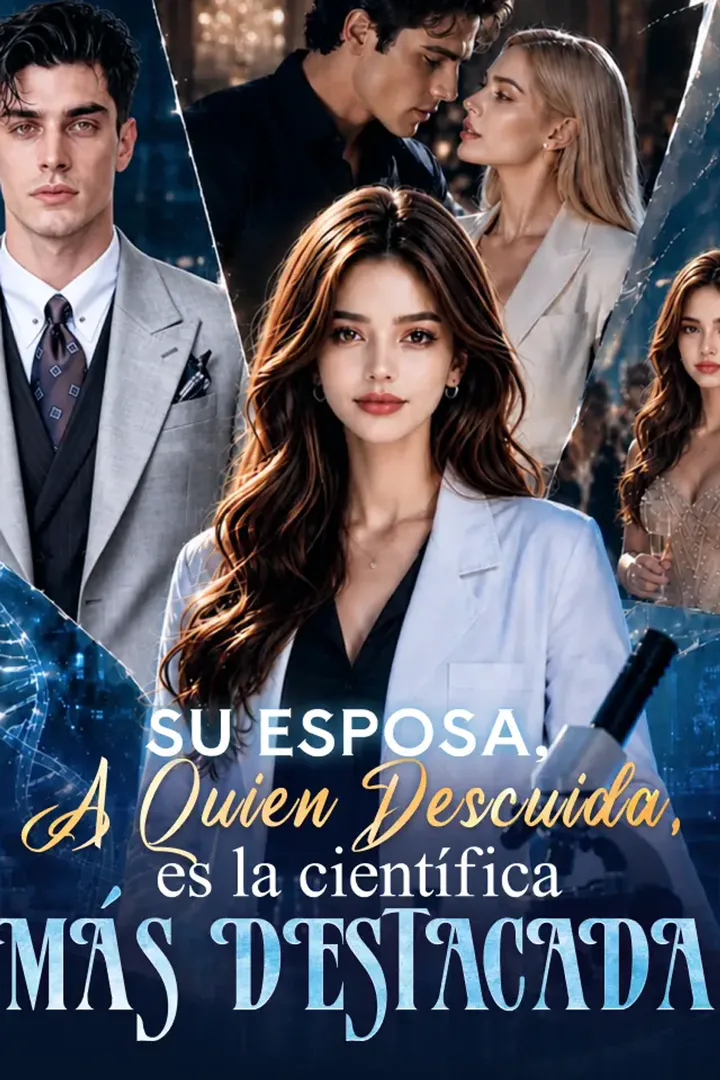 Póster de Su esposa, a quien descuida, es la científica más destacada