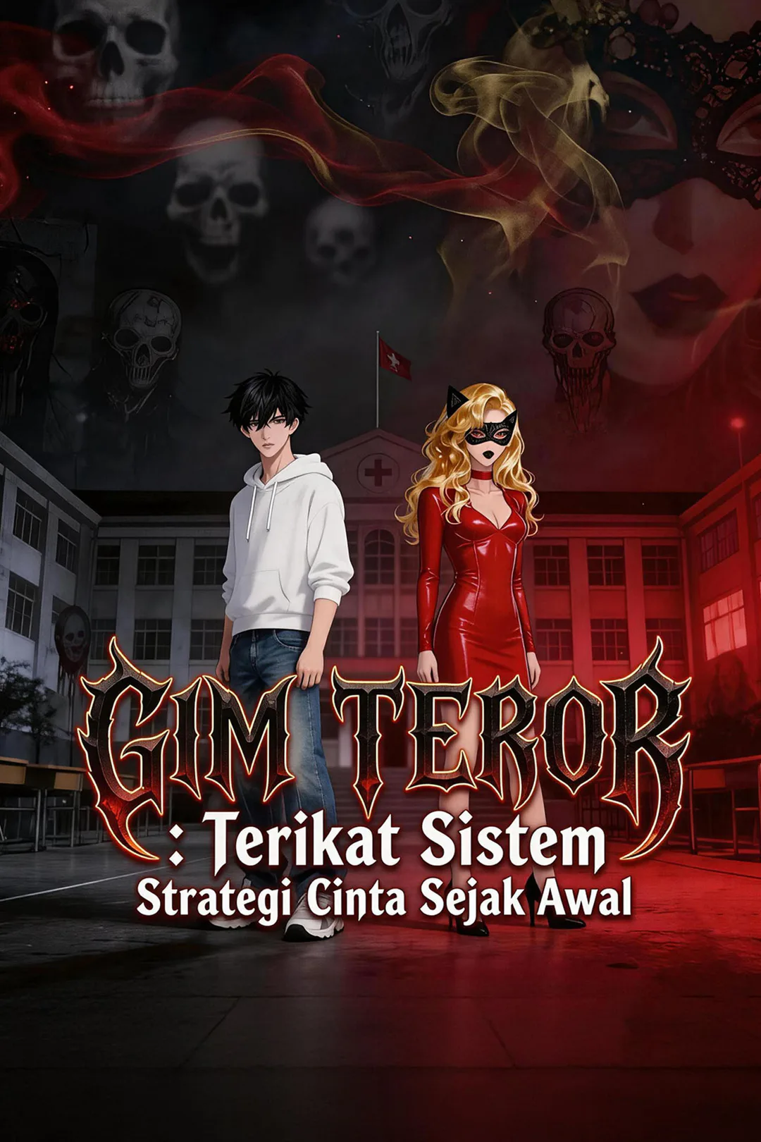 Poster Gim Teror: Terikat Sistem Strategi Cinta Sejak Awal