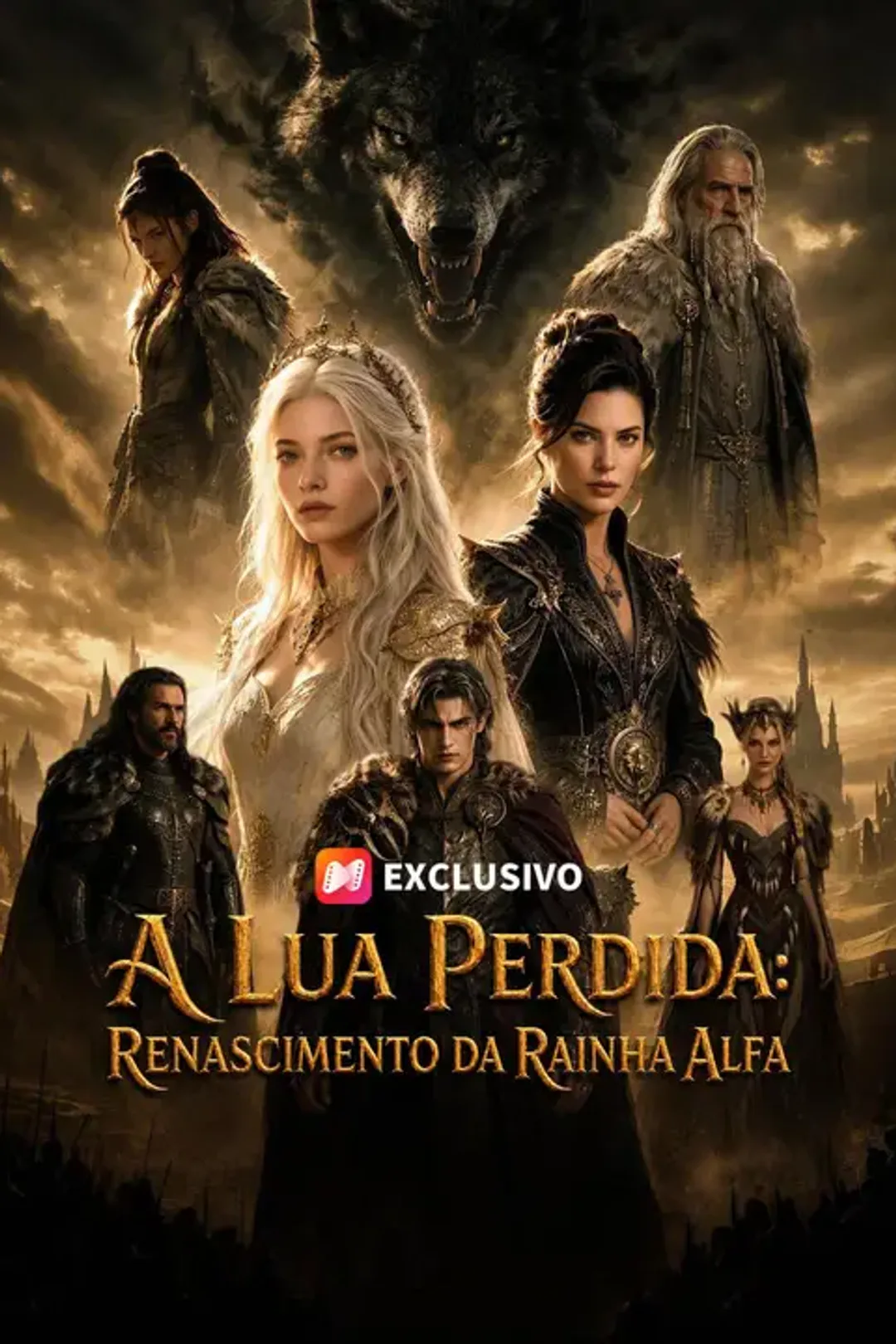 Pôster de A Lua Perdida: Renascimento da Rainha Alfa