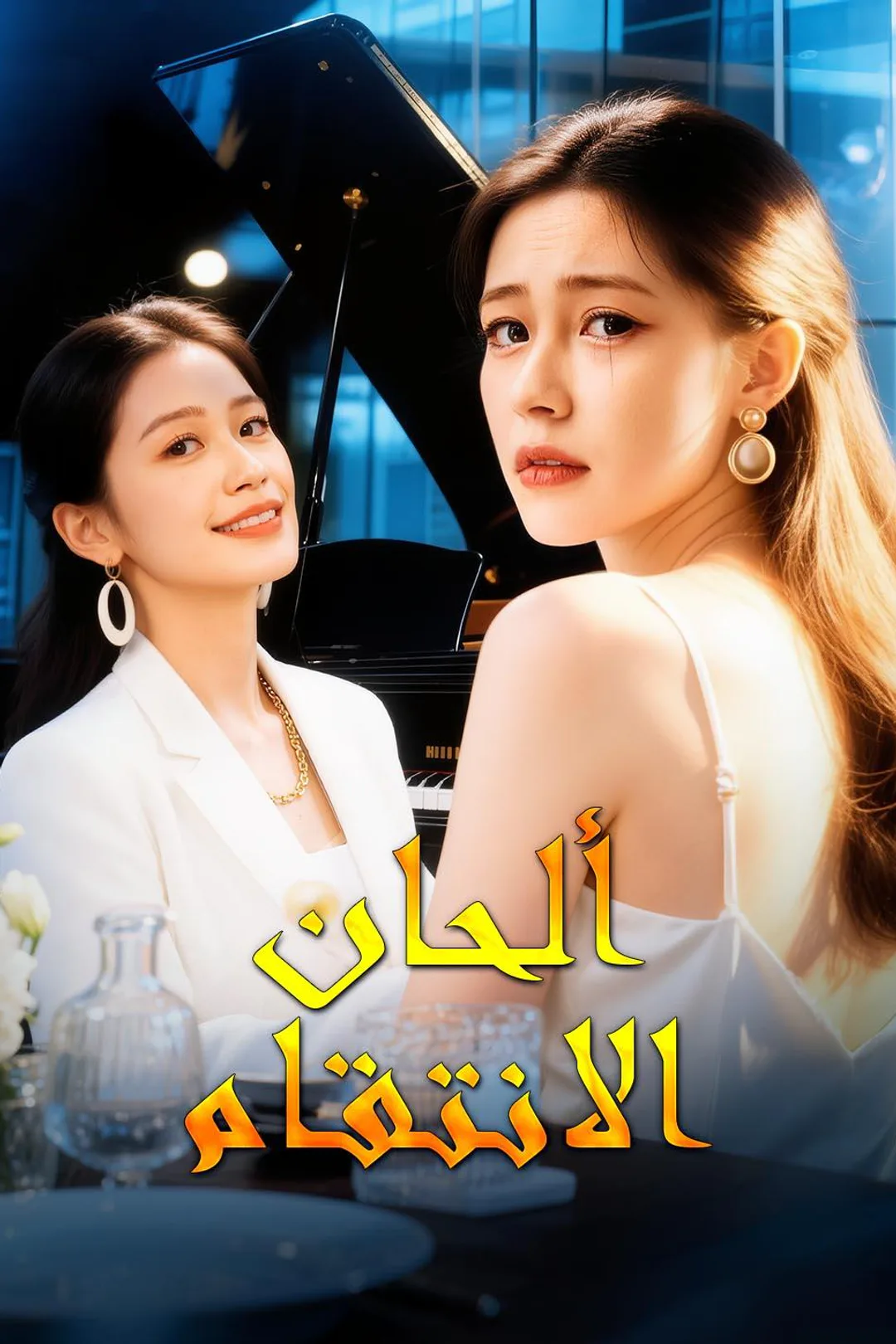 ملصق مسلسل «ألحان الانتقام»