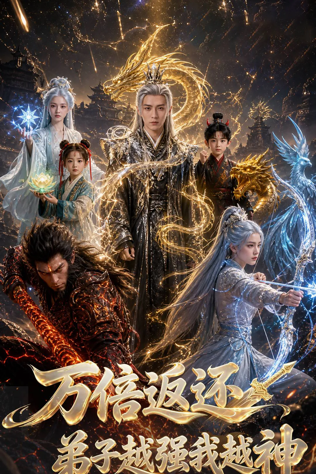 《万倍返还弟子越强我越神》海报