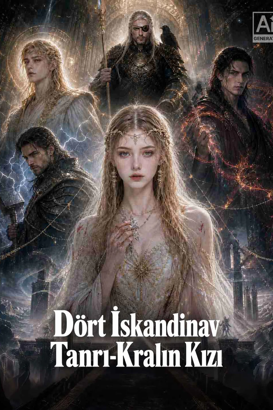 Dört İskandinav Tanrı-Kralın Kızı afişi
