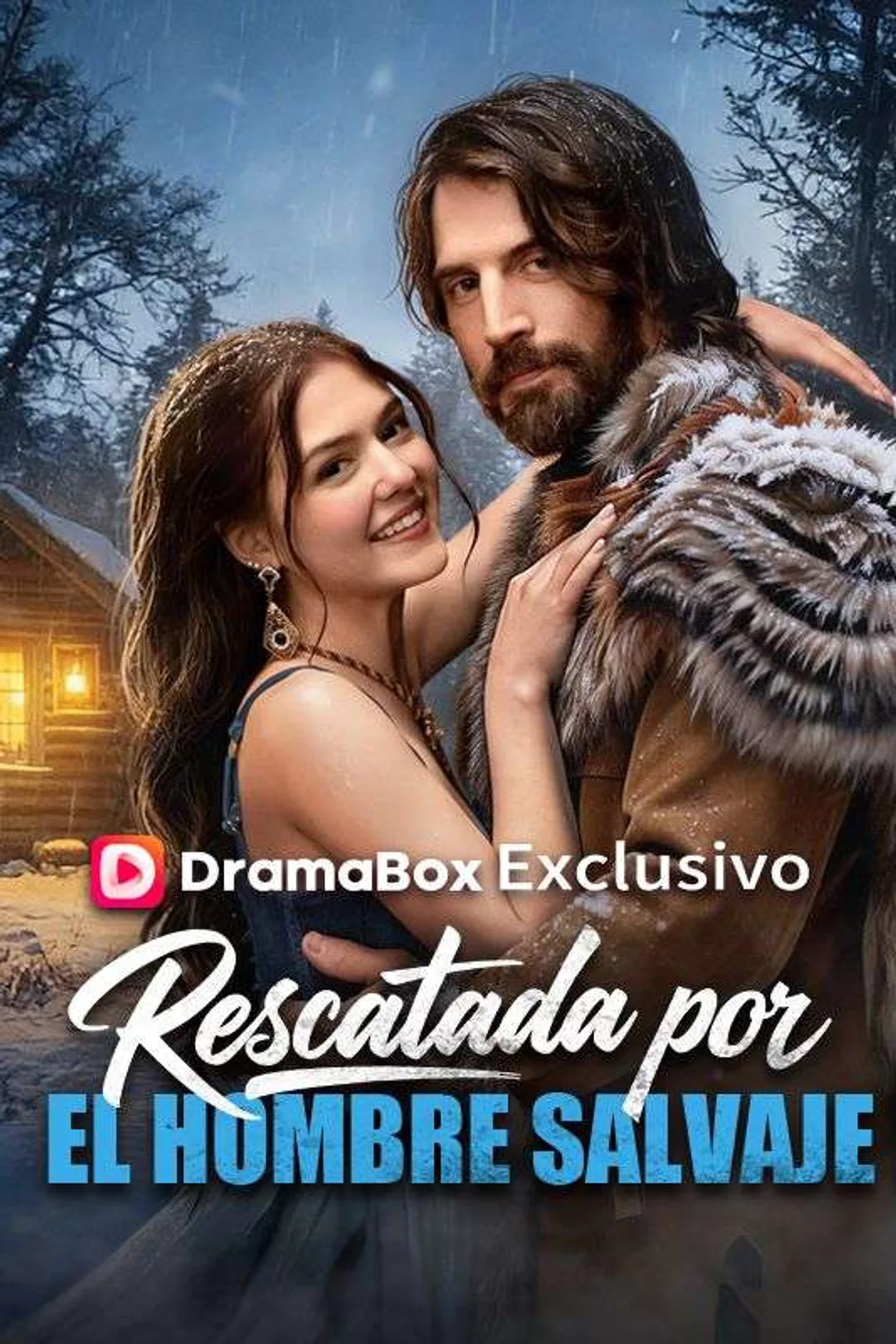 Póster de Rescatada por el hombre salvaje