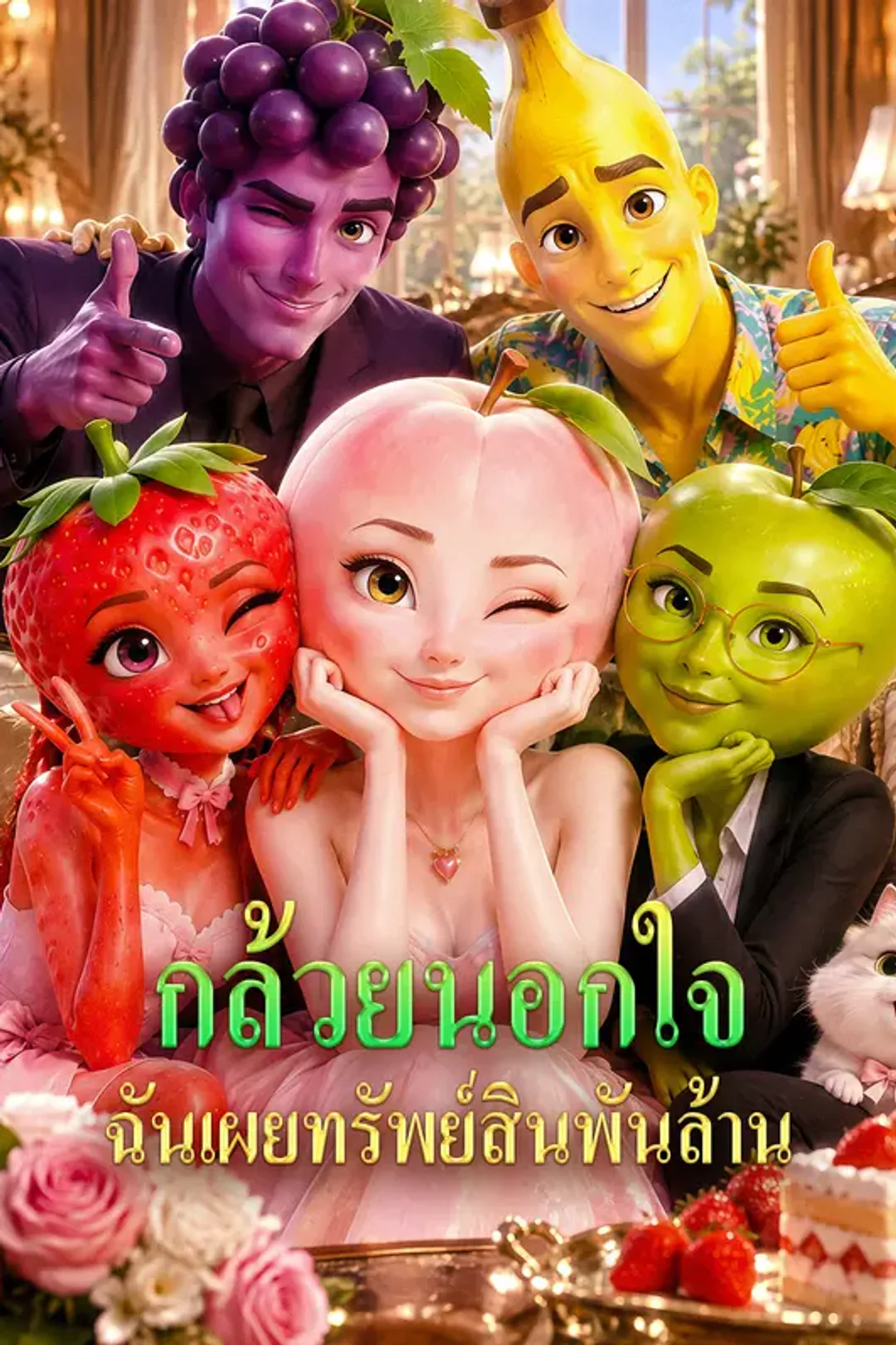 โปสเตอร์ กล้วยนอกใจ ฉันเผยทรัพย์สินพันล้าน