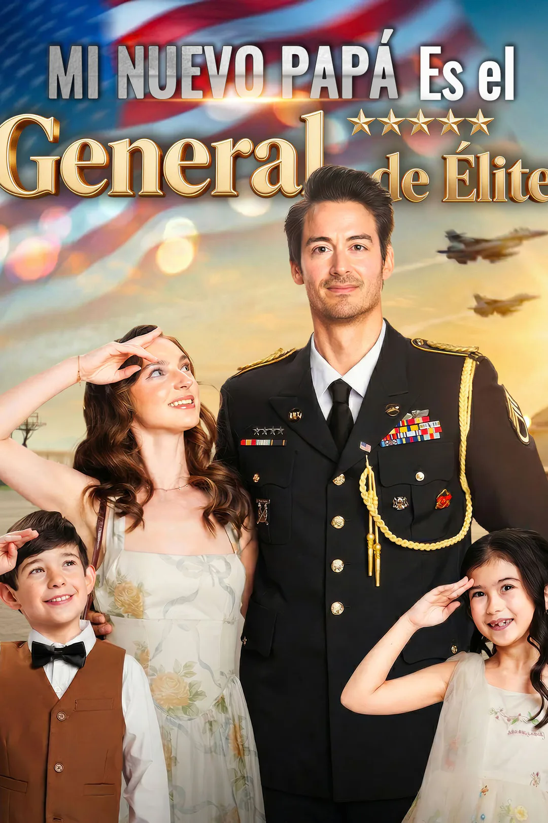 Póster de Mi Nuevo Papá Es el General de Élite