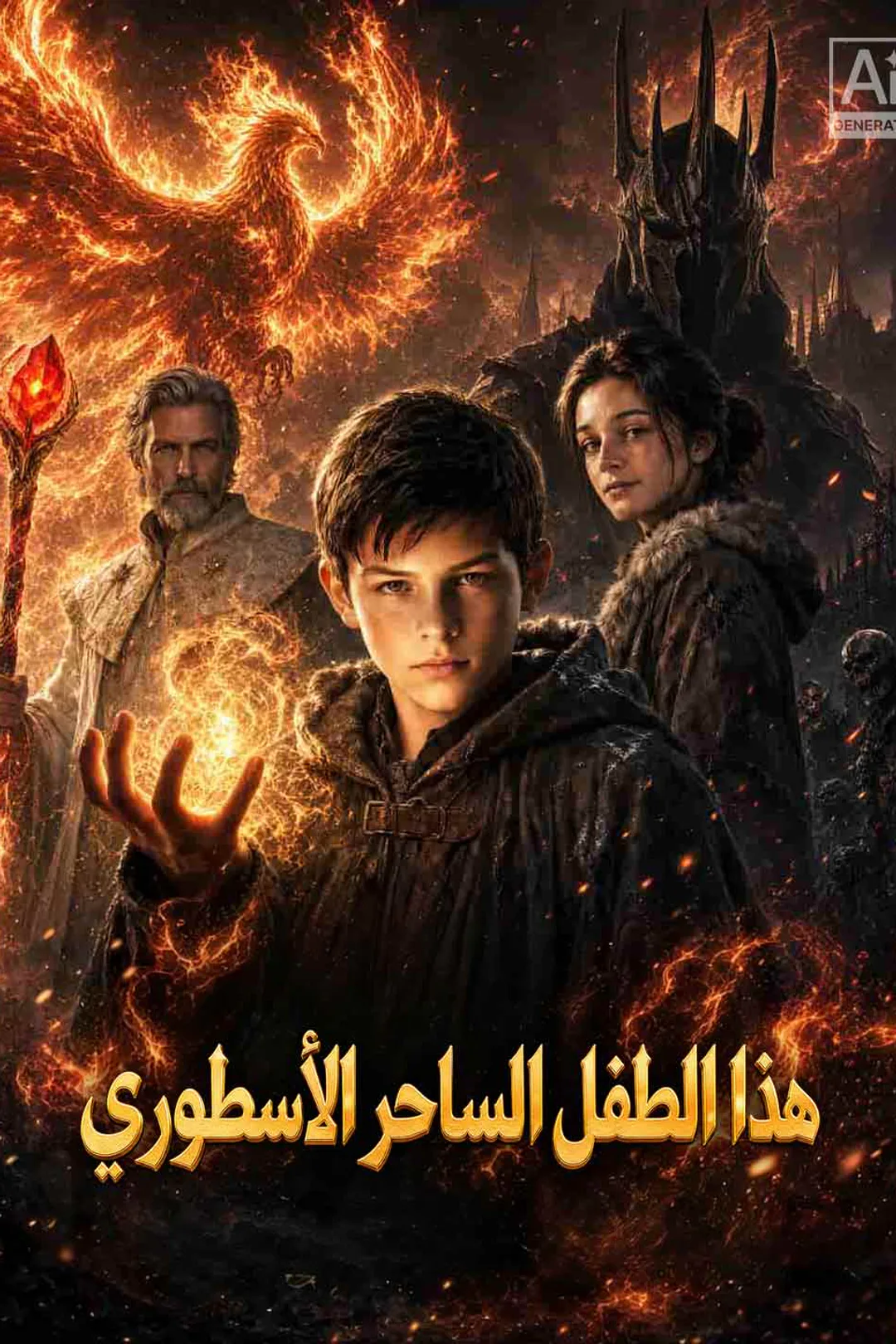 ملصق مسلسل «هذا الطفل الساحر الأسطوري»