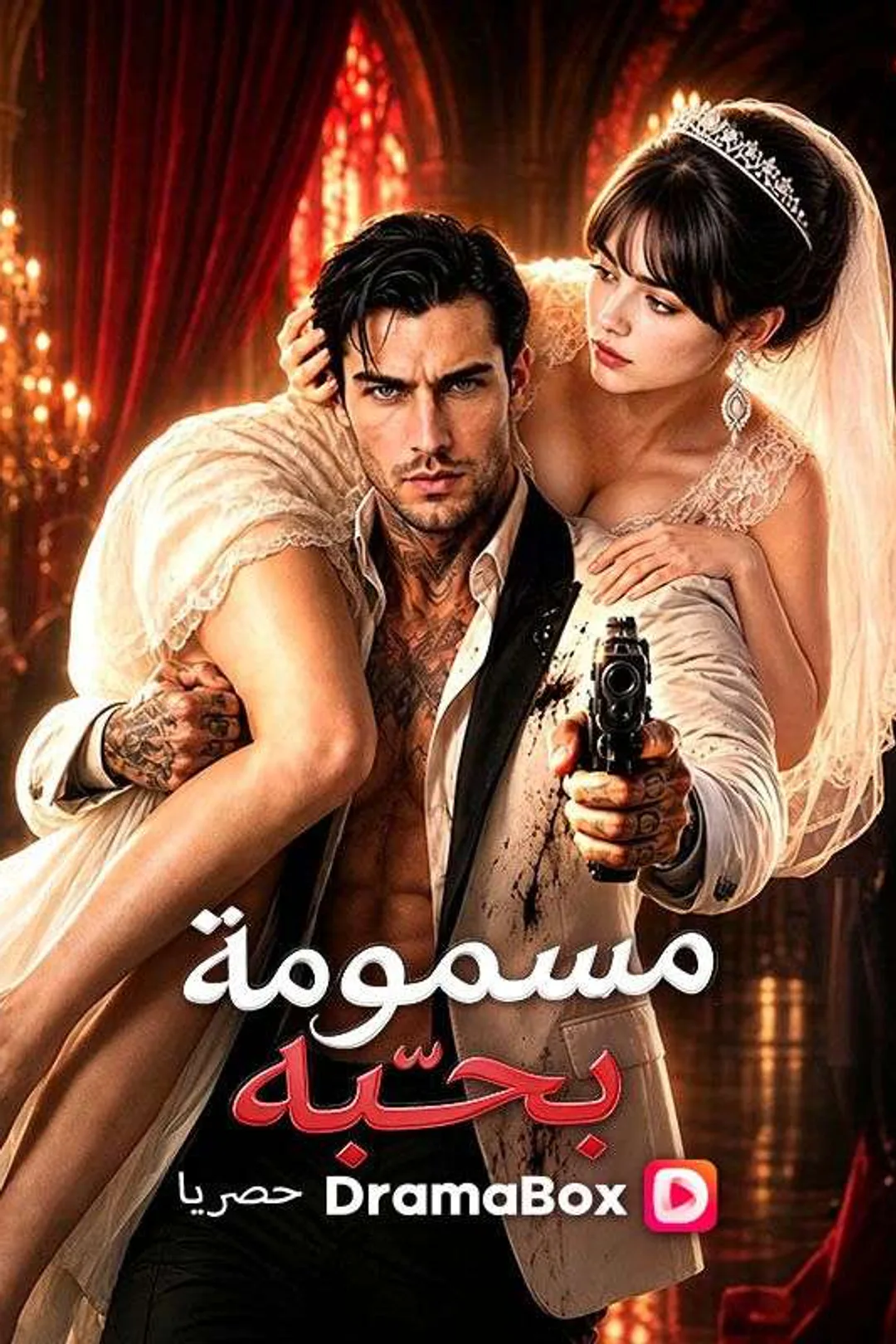 ملصق مسلسل «مسمومة بحبّه»