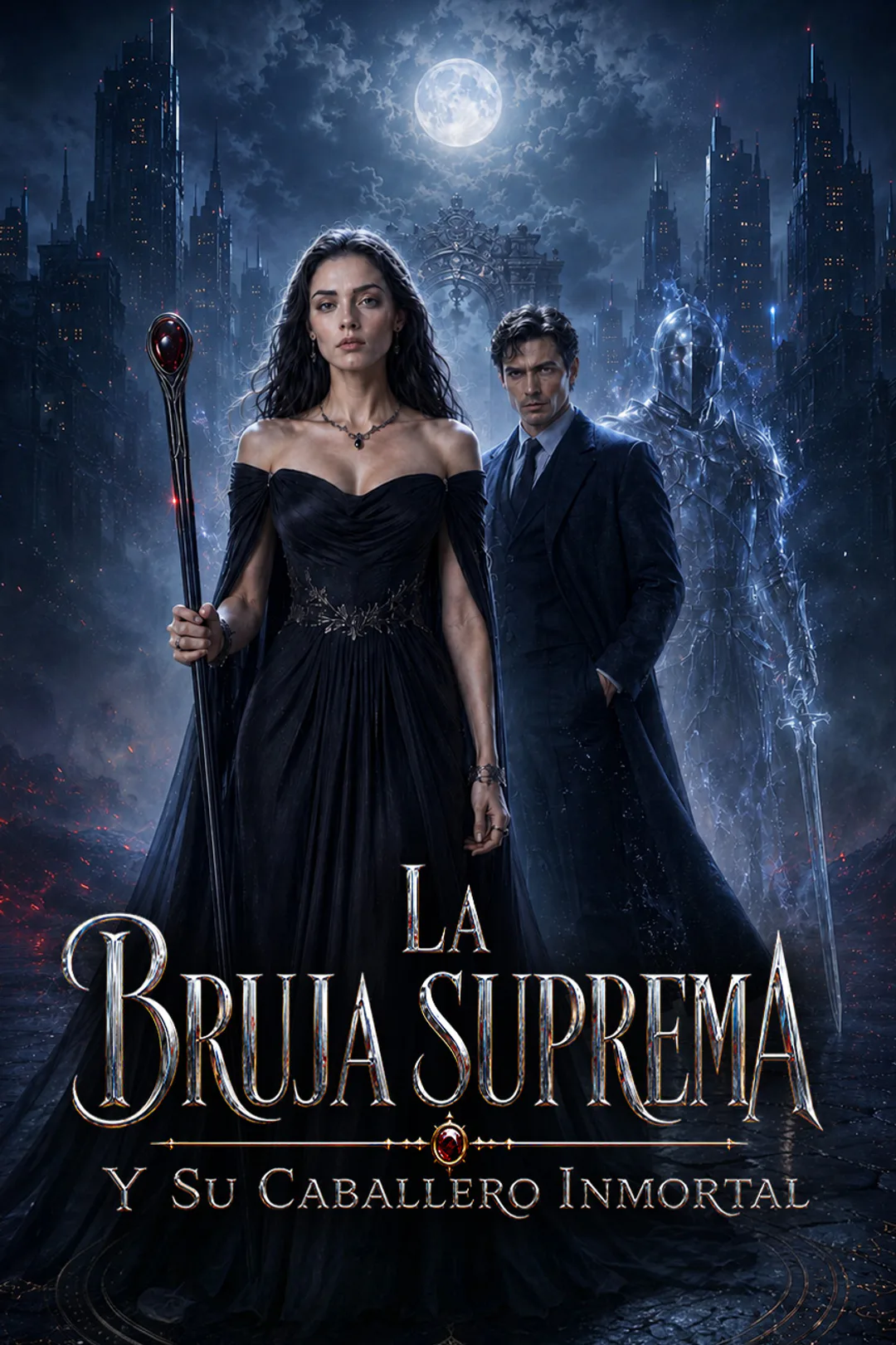 Póster de La bruja suprema y su caballero inmortal