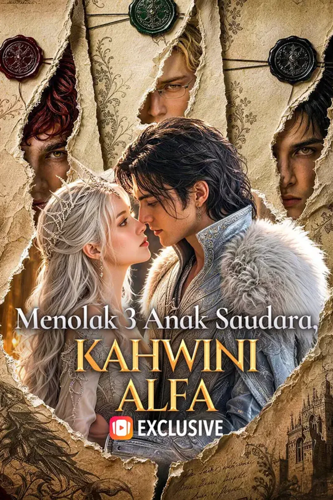 Poster Menolak 3 Anak Saudara, Kahwini Alfa