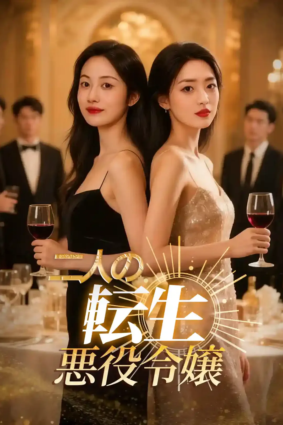 二人の転生悪役令嬢のポスター