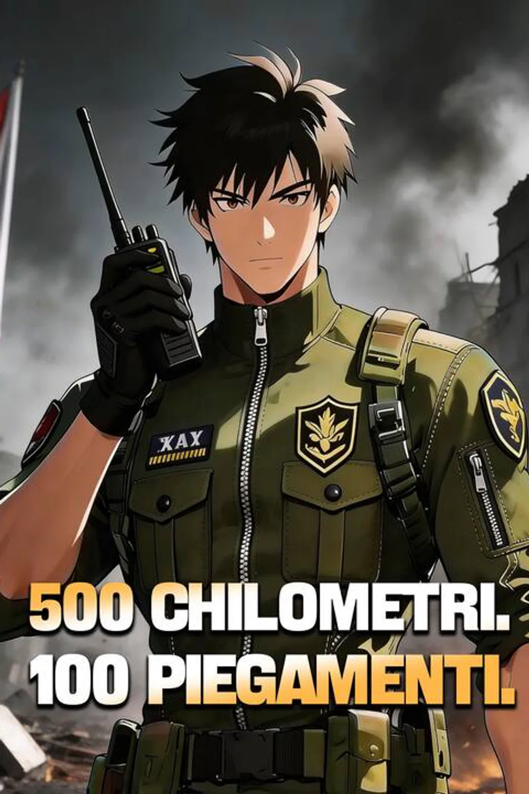 Locandina di 500 Chilometri. 100 Piegamenti.